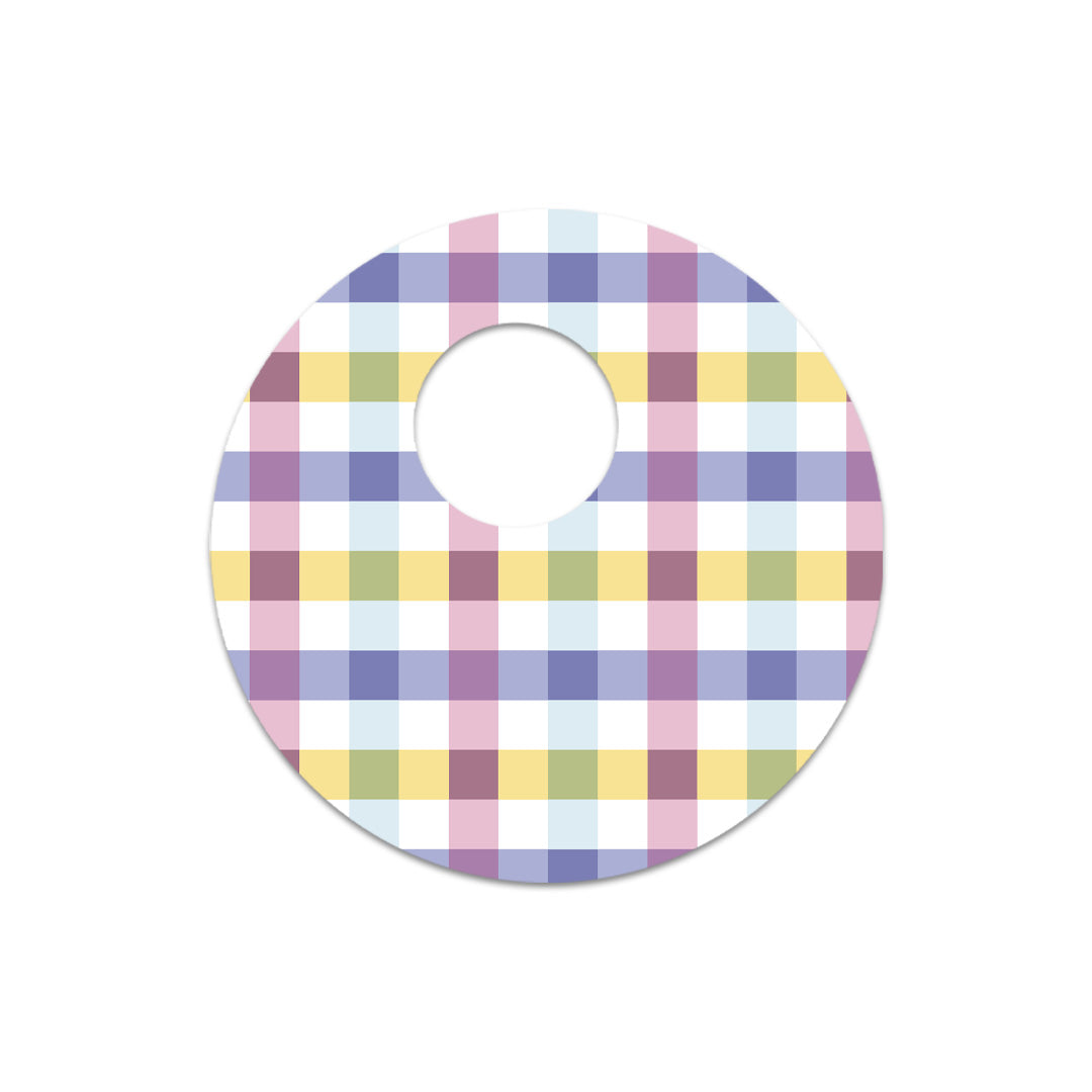 Spring Plaid Sticker Designed for the FreeStyle Libre 3 Plus & Lingo  Sensor