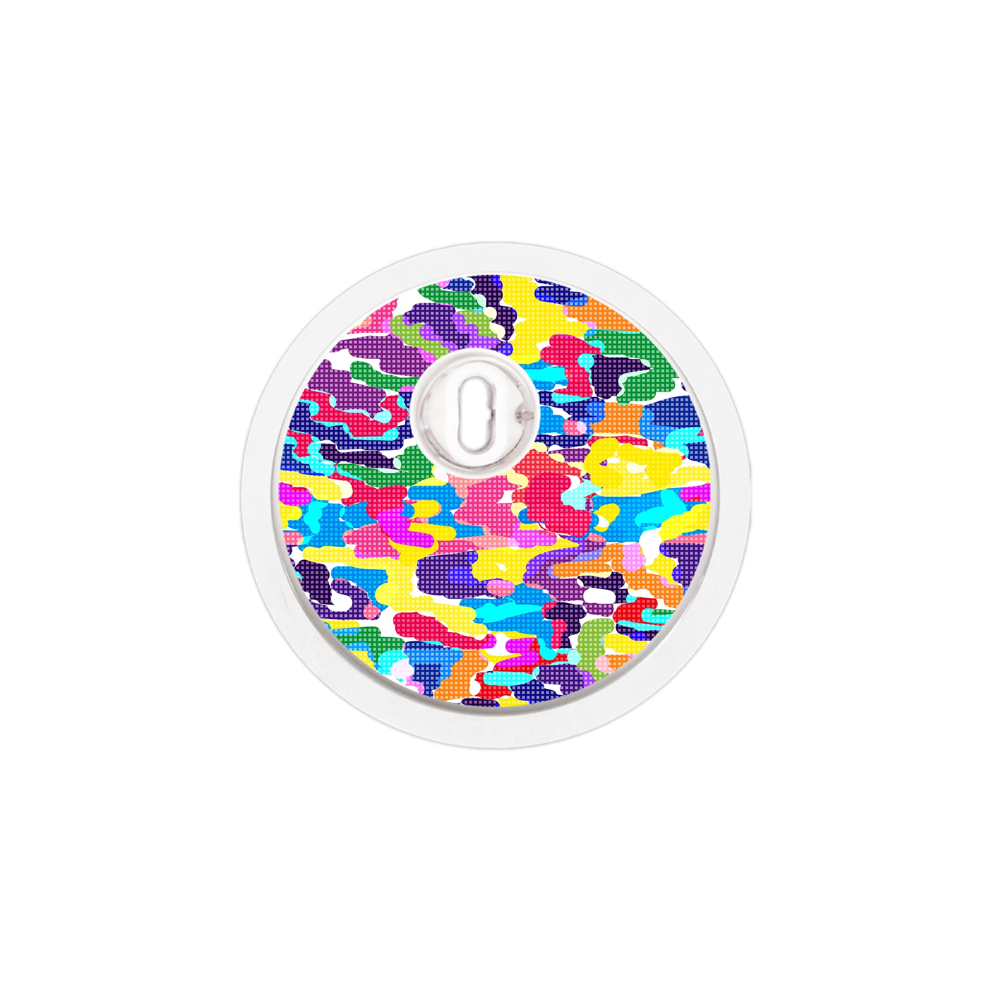 Pixel Splash Camo FreeStyle Libre 3 Plus & Lingo  Sensor Sticker - Pump Peelz