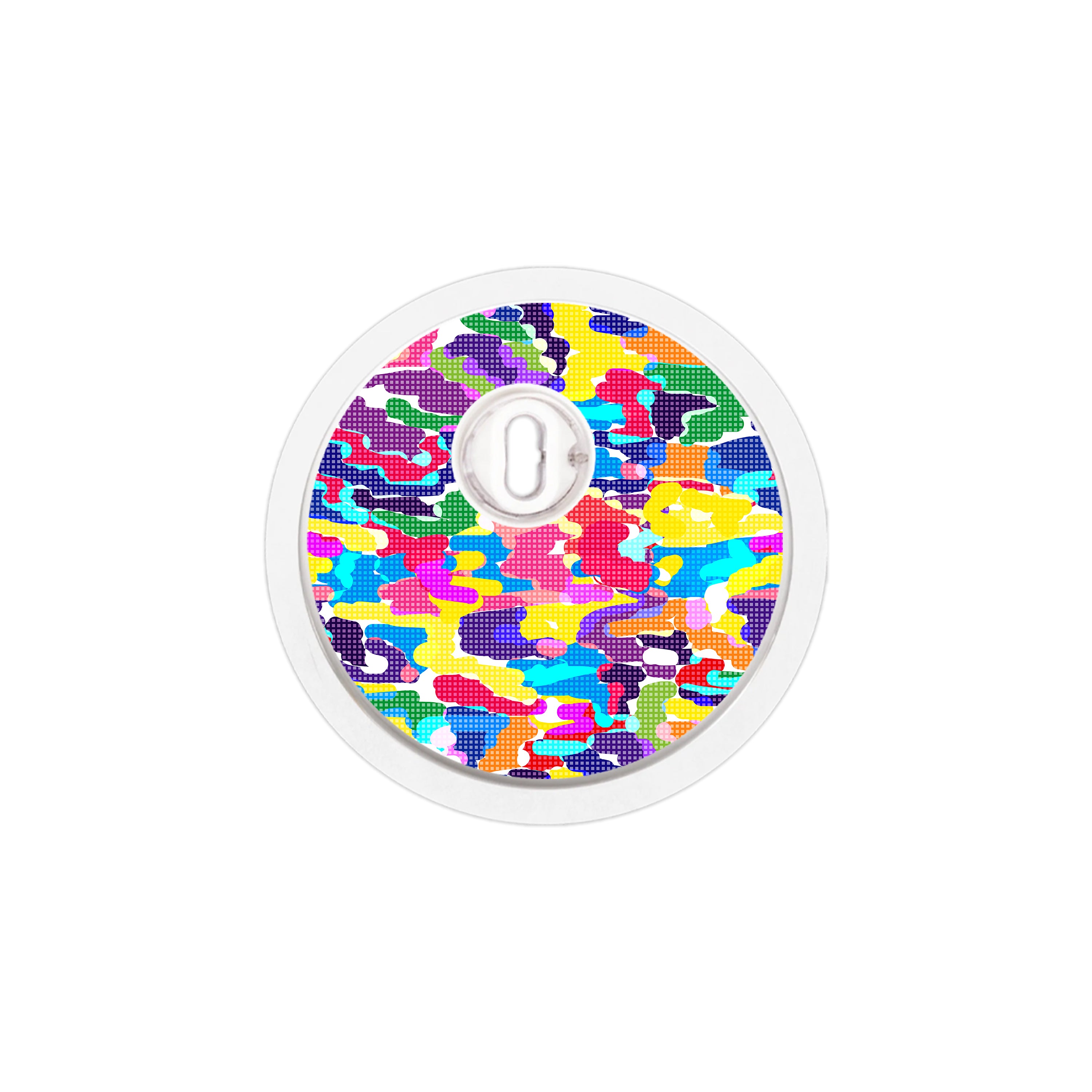 Pixel Splash Camo FreeStyle Libre 3 Plus & Lingo  Sensor Sticker - Pump Peelz