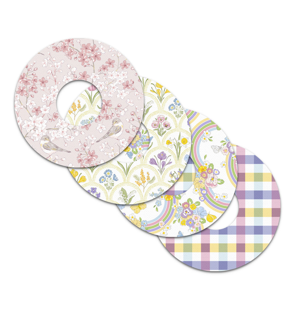 Spring Variety Pack FreeStyle Libre 3 Plus & Lingo  Patch Tape - Pump Peelz