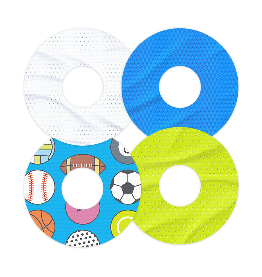 All-Star Patch Variety Patch Tape Designed for the FreeStyle Libre 3 Plus & Lingo  - Pump Peelz