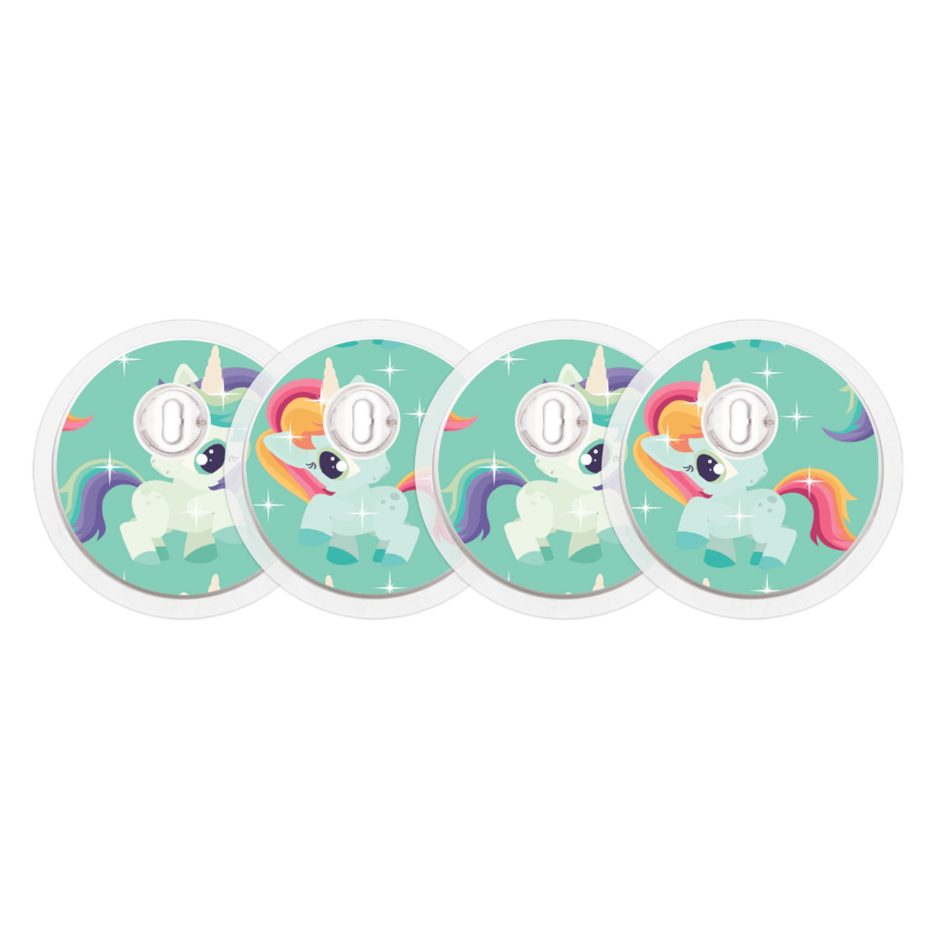 Little Ponies Sticker Designed for the FreeStyle Libre 3 Sensor-Pump Peelz