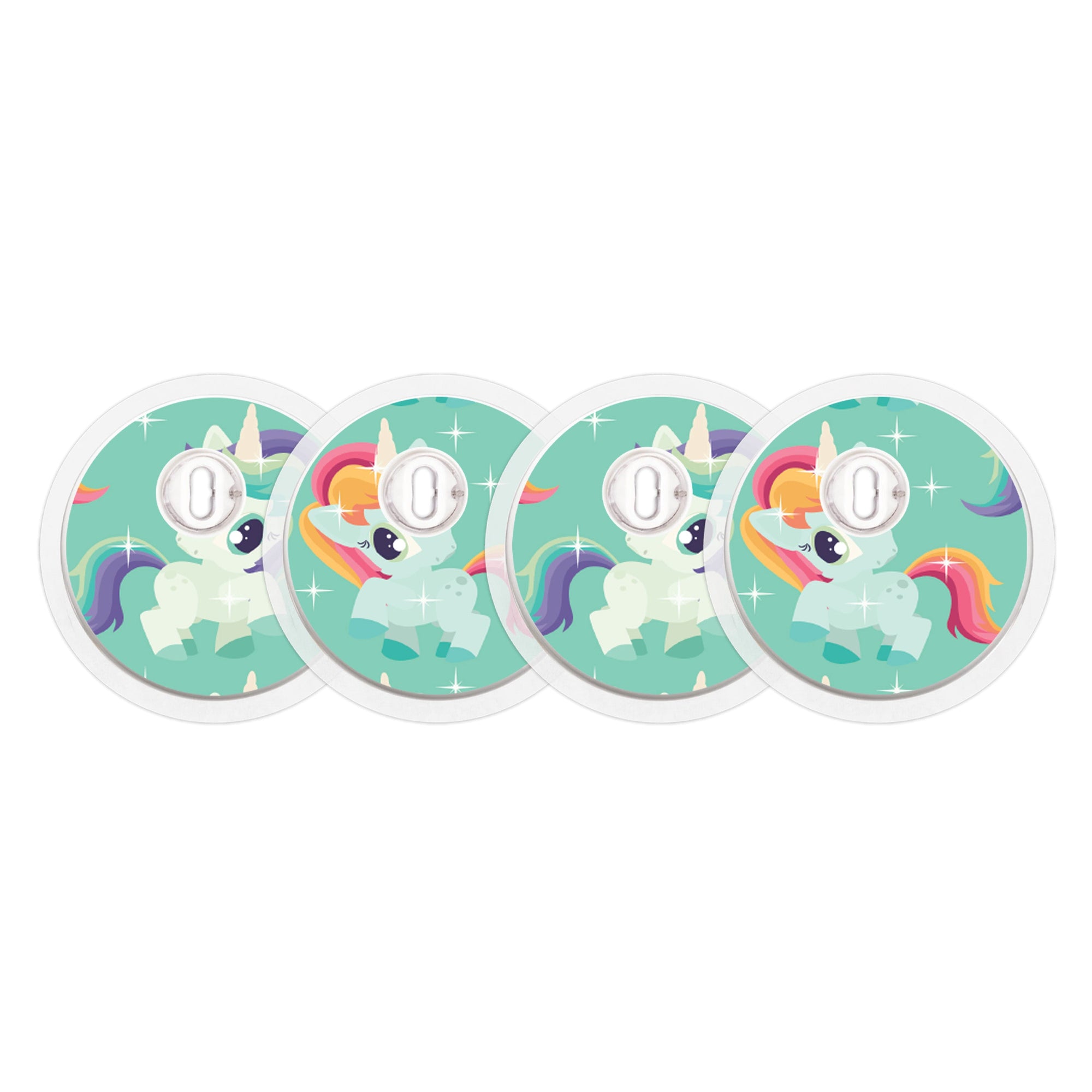 Little Ponies Sticker Designed for the FreeStyle Libre 3 Sensor-Pump Peelz