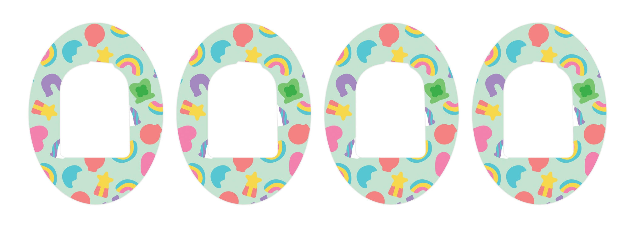 Lucky Charms Patch+ Omnipod Tape 4-Pack