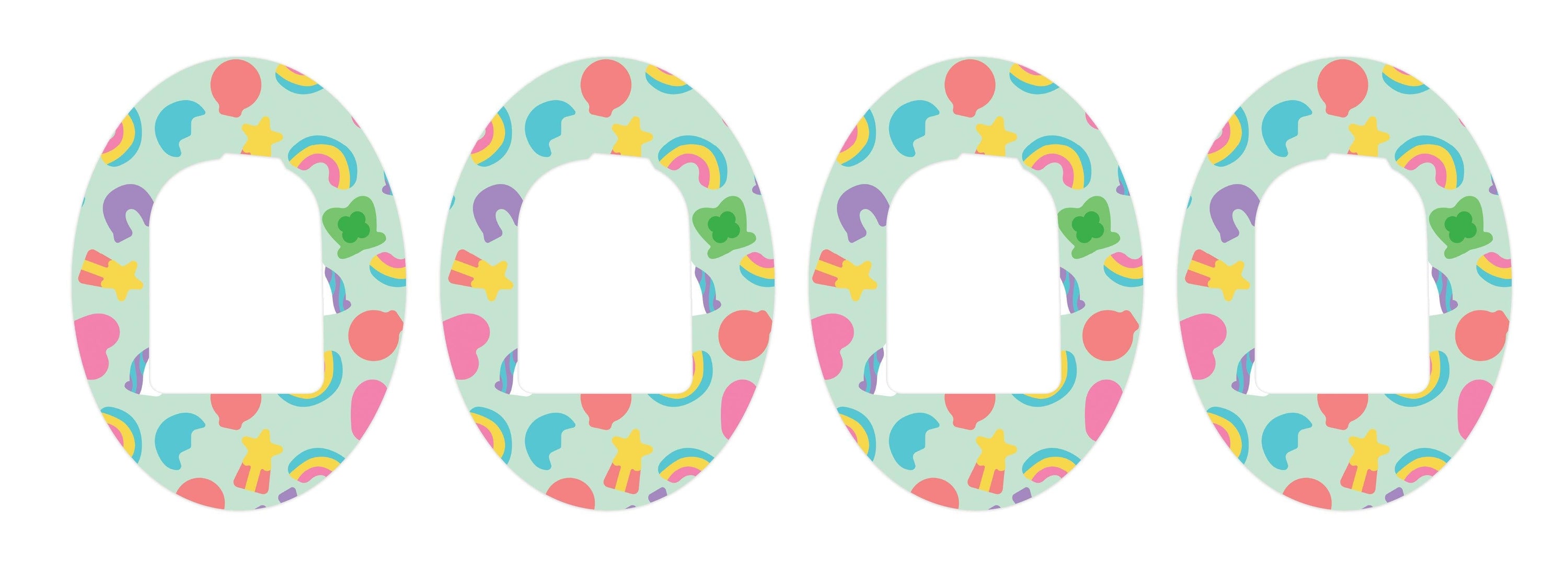Lucky Charms Patch+ Omnipod Tape 4-Pack