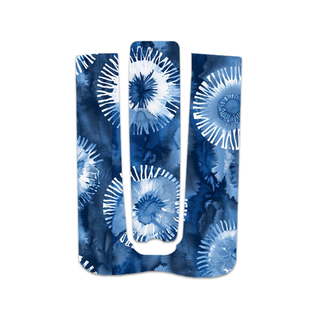 Monochrome Blue Tie Dye Sticker for Medtronic MiniMed 770G & 780G