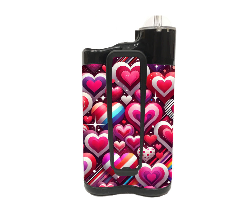 Sparkly Hearts Sticker for Medtronic MiniMed 770G & 780G