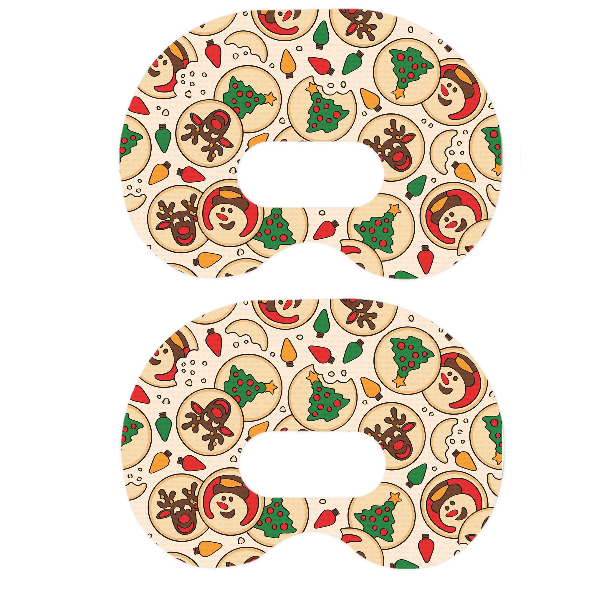 Santa's Cookies Medtronic Guardian Connect Patch Tape - Pump Peelz