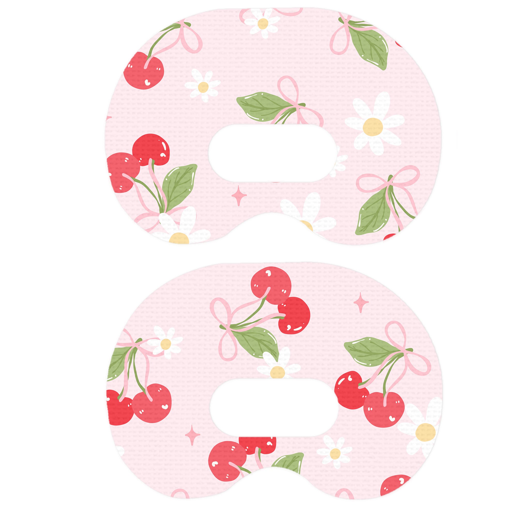 Cherry Coquette Medtronic Guardian Connect Patch Tape - Pump Peelz