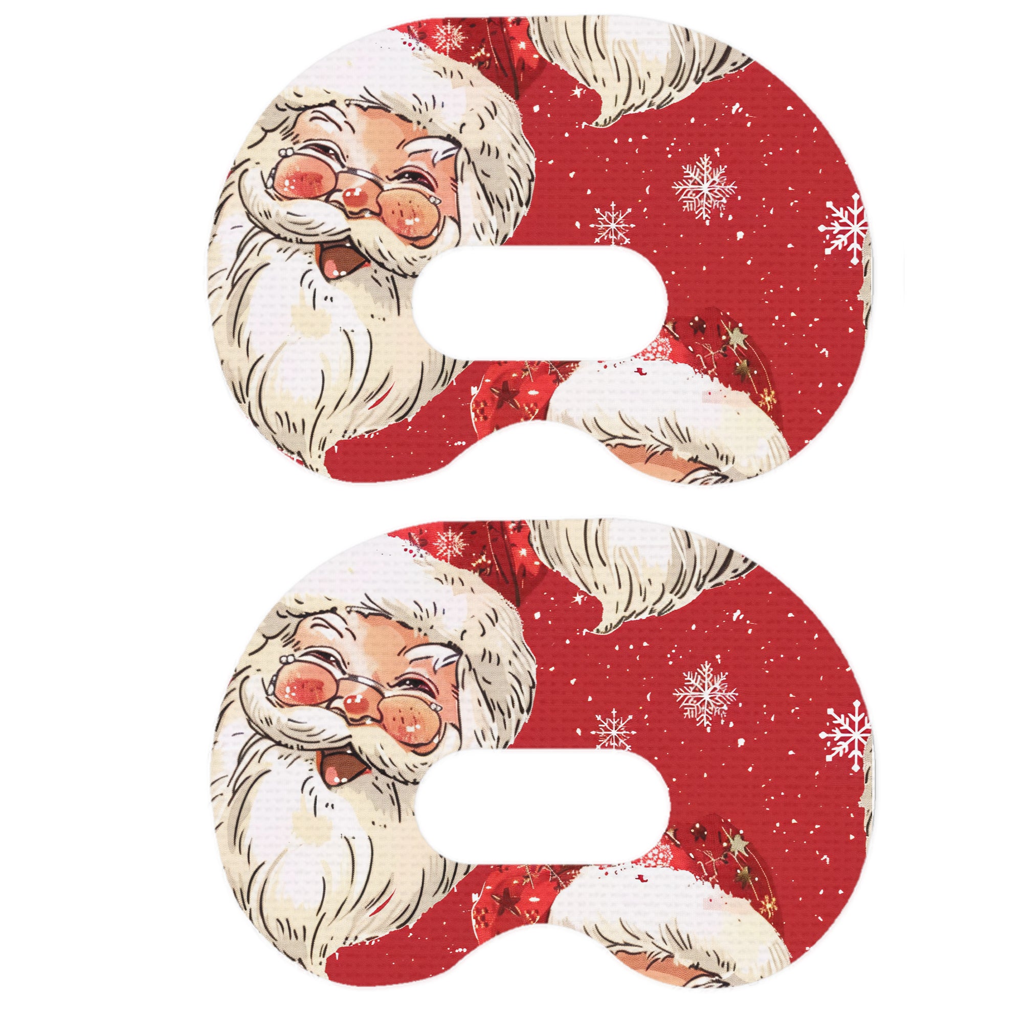 Jolly Old Saint Nick Medtronic Guardian Connect Patch Tape - Pump Peelz