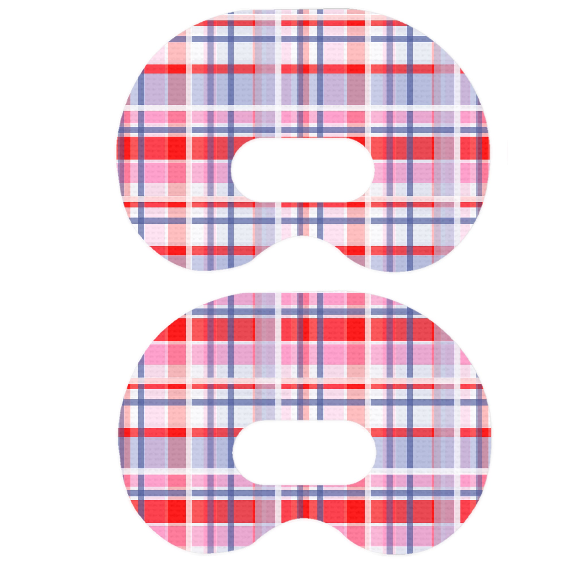 Party Plaid Medtronic Guardian Connect Patch Tape - Pump Peelz