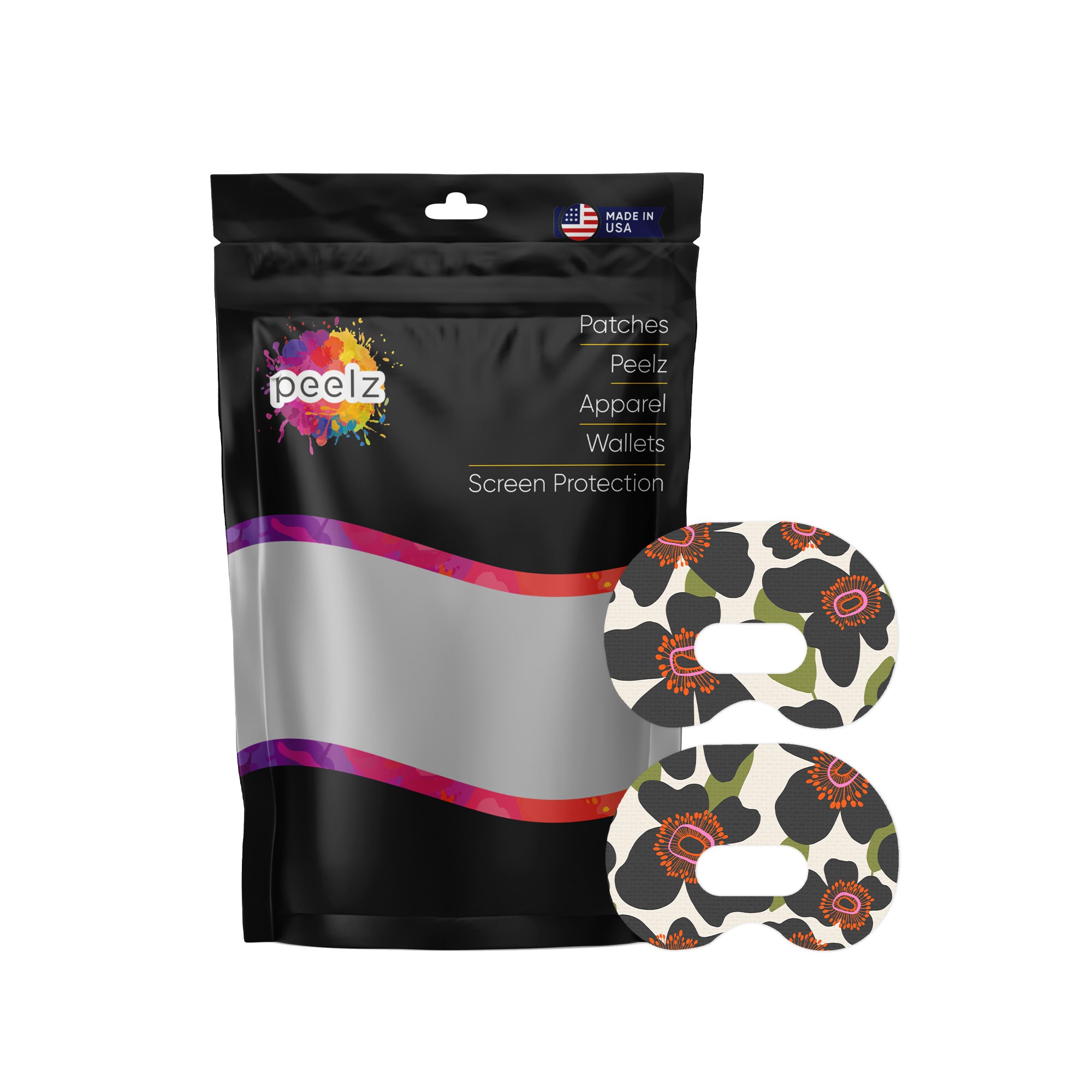 Petal Crush Medtronic Guardian Connect Patch Tape - Pump Peelz