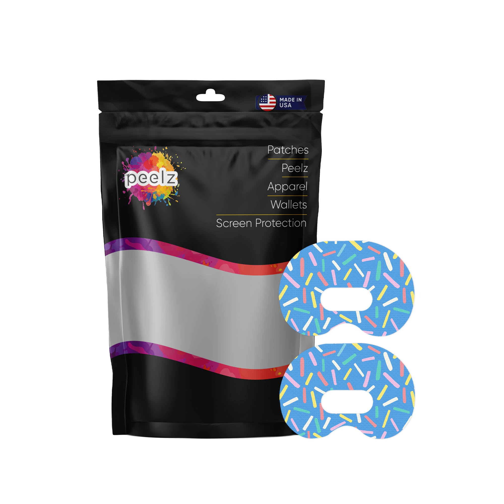 Sprinkle Pop Medtronic Guardian Connect Patch Tape - Pump Peelz