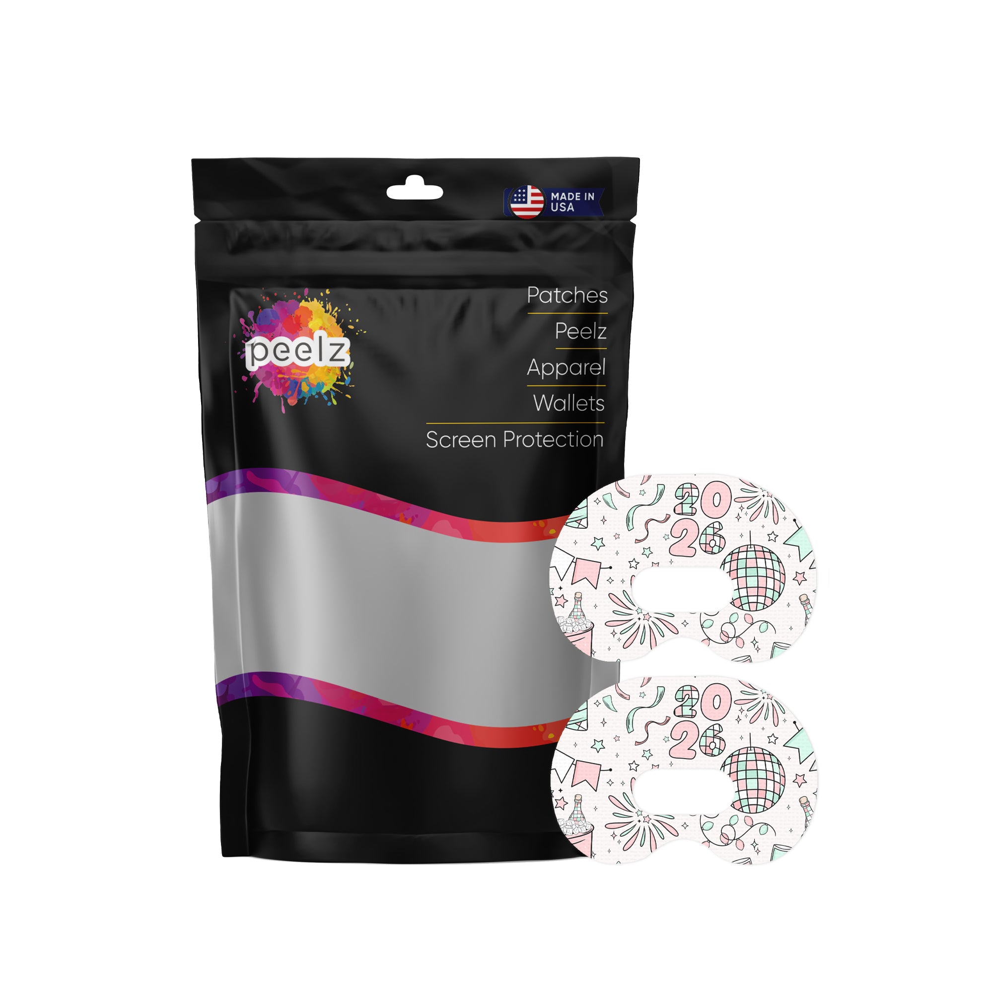 Cheers to '26 Medtronic Guardian Connect Patch Tape - Pump Peelz