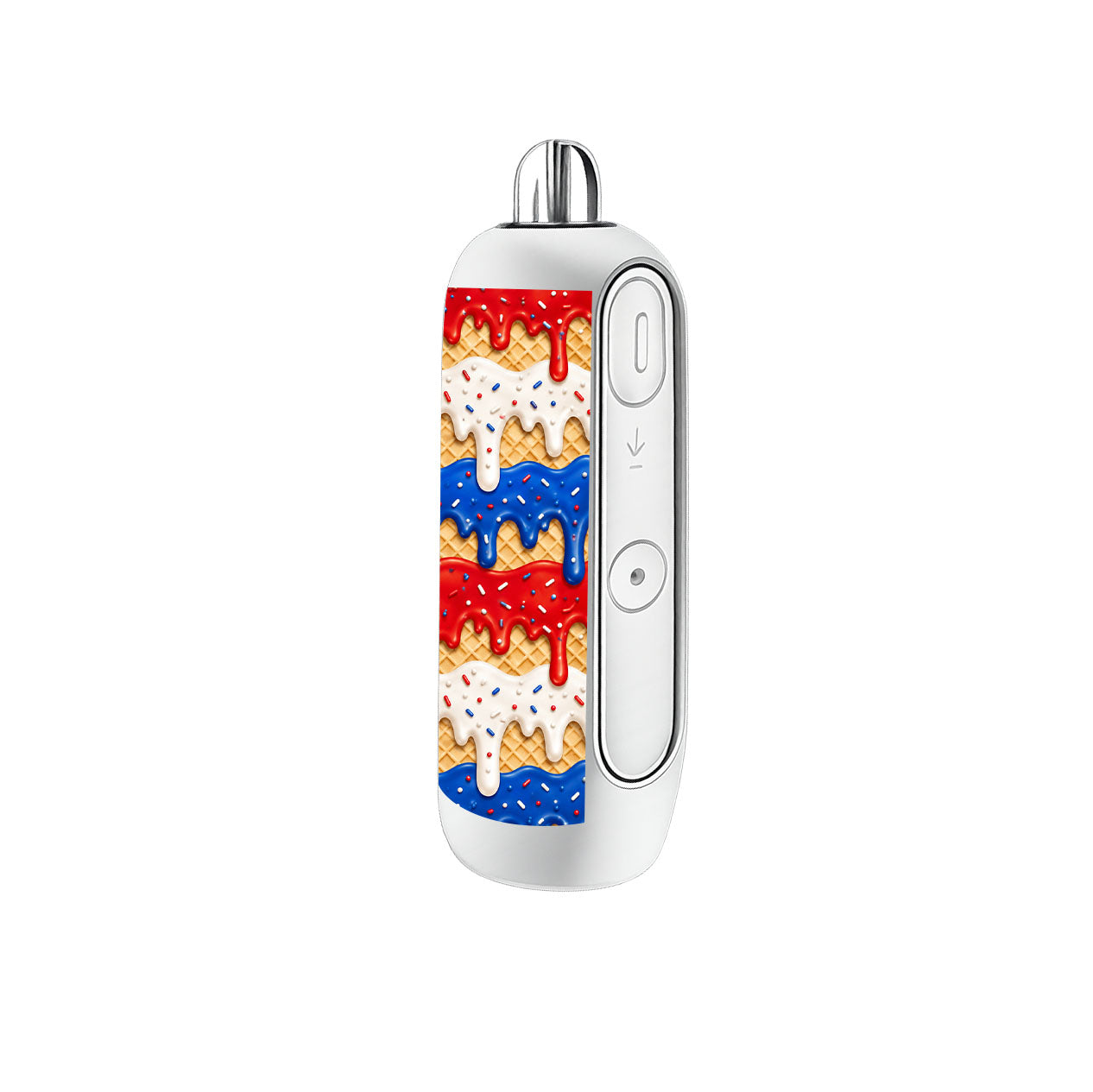 Patriotic Melt MiniMed Flex insulin pump patch by Pump Peelz
