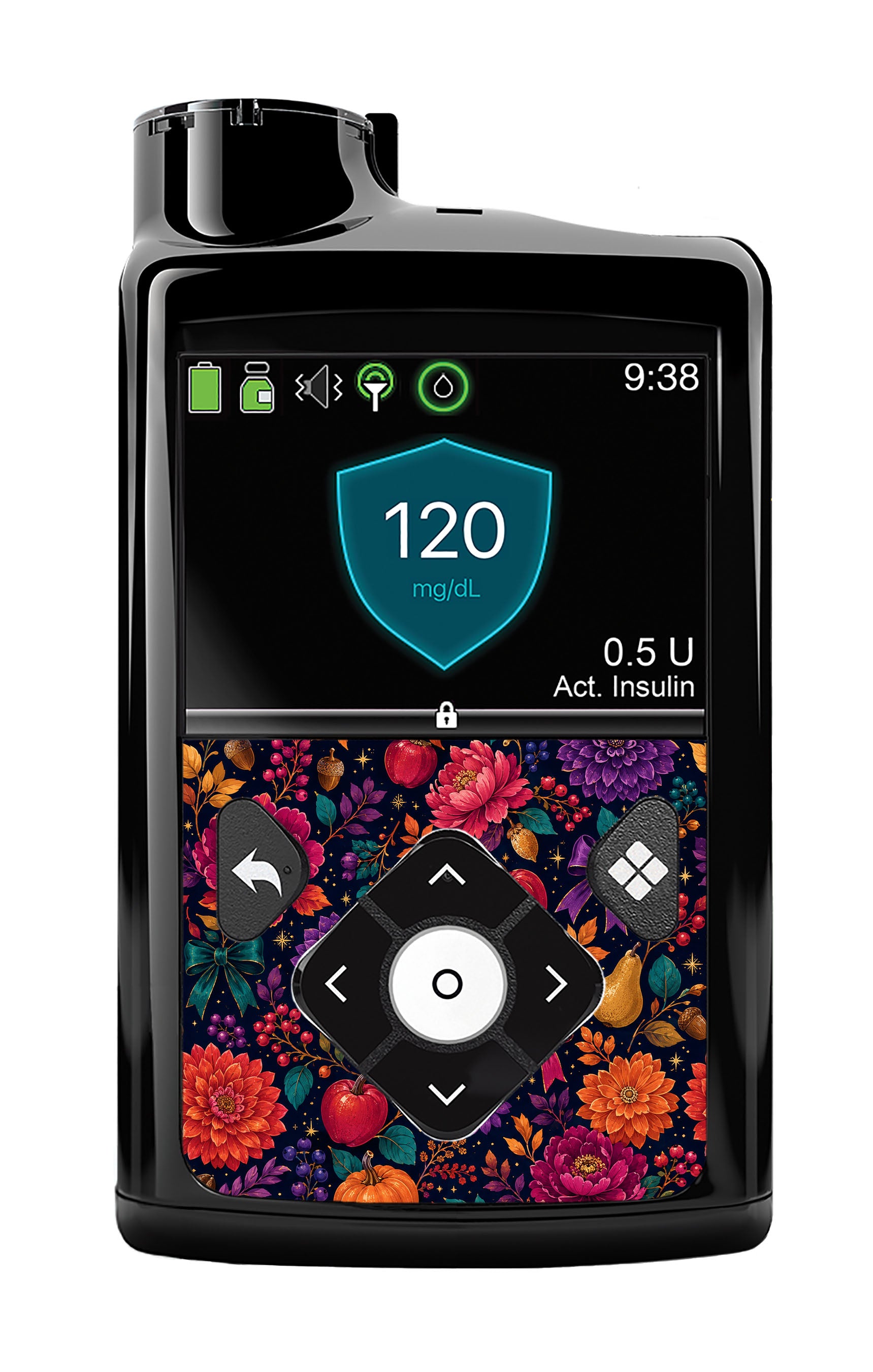 Velvet Autumn Medtronic MiniMed 770G & 780G Sticker - Pump Peelz