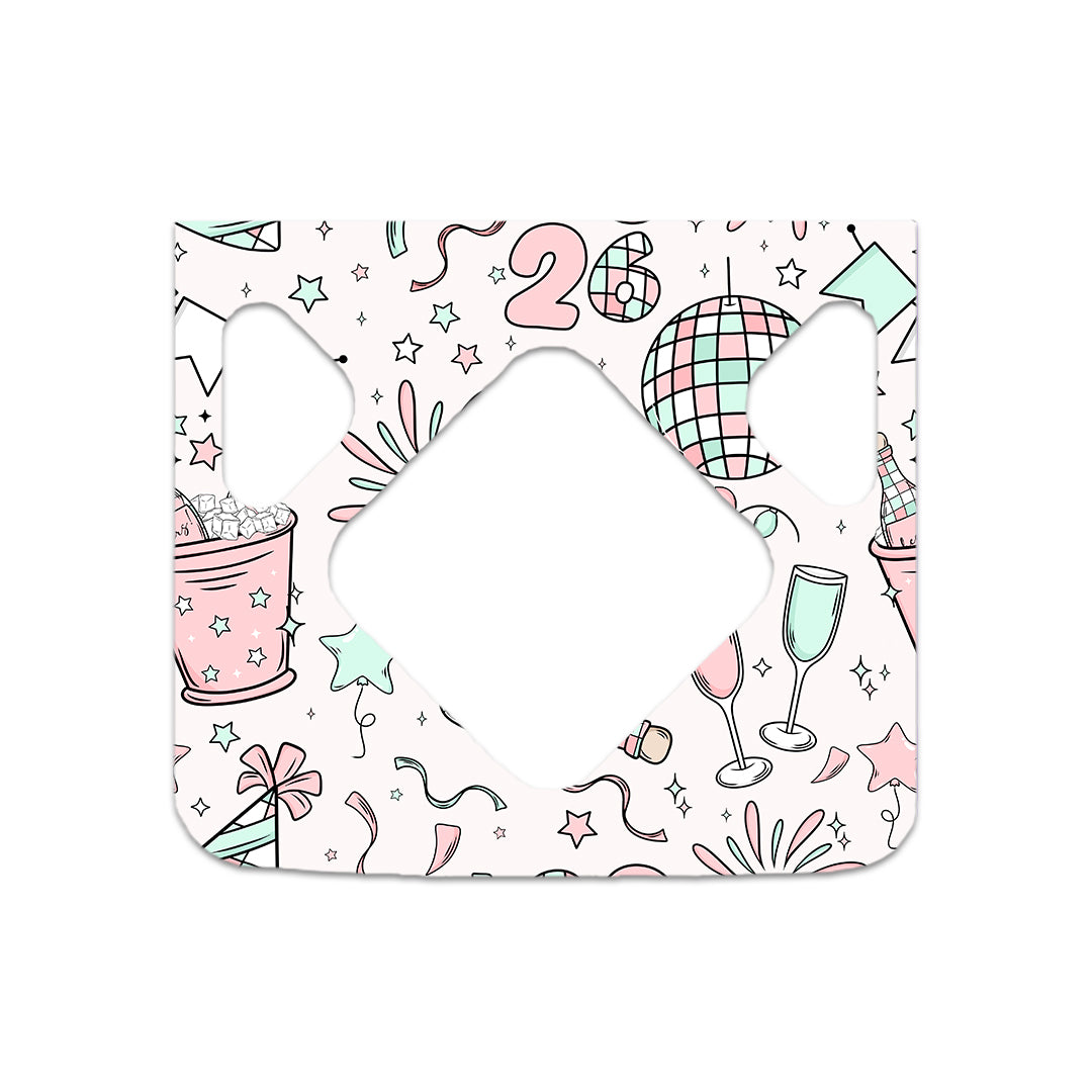 Cheers to '26 Medtronic MiniMed 770G & 780G Sticker - Pump Peelz