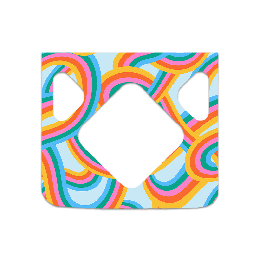 Retro Pop Camo Medtronic MiniMed 770G & 780G Sticker - Pump Peelz