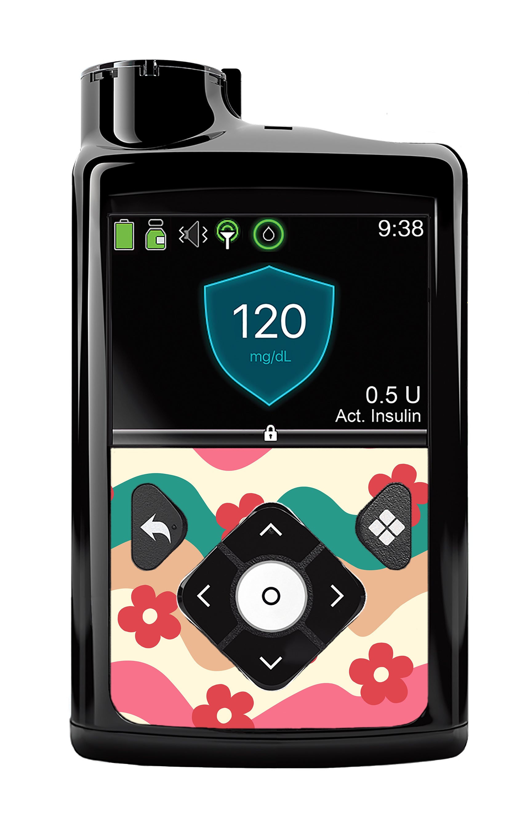 Retro Noel Medtronic MiniMed 770G & 780G Sticker - Pump Peelz