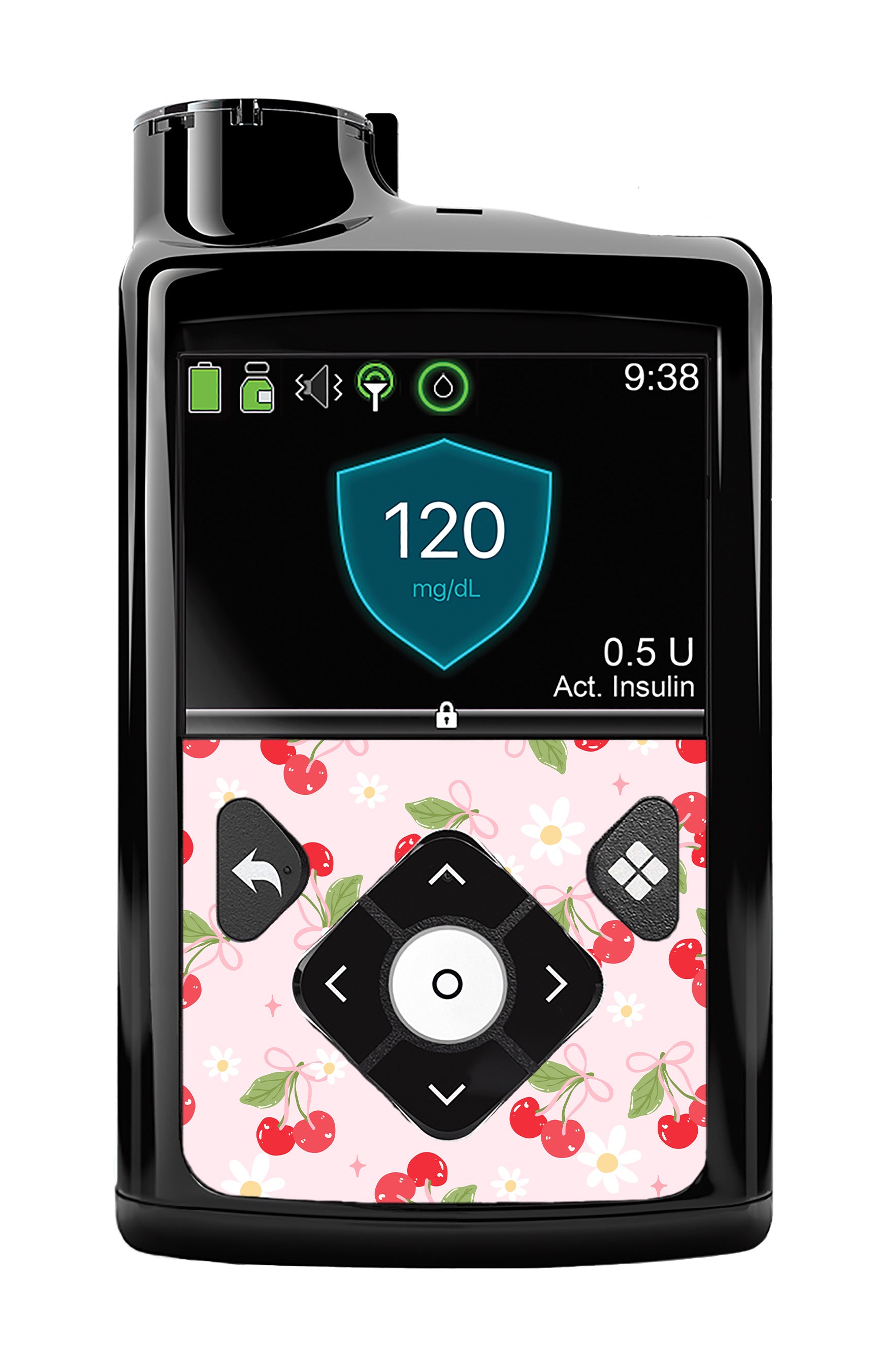 Cherry Coquette Medtronic MiniMed 770G & 780G Sticker - Pump Peelz