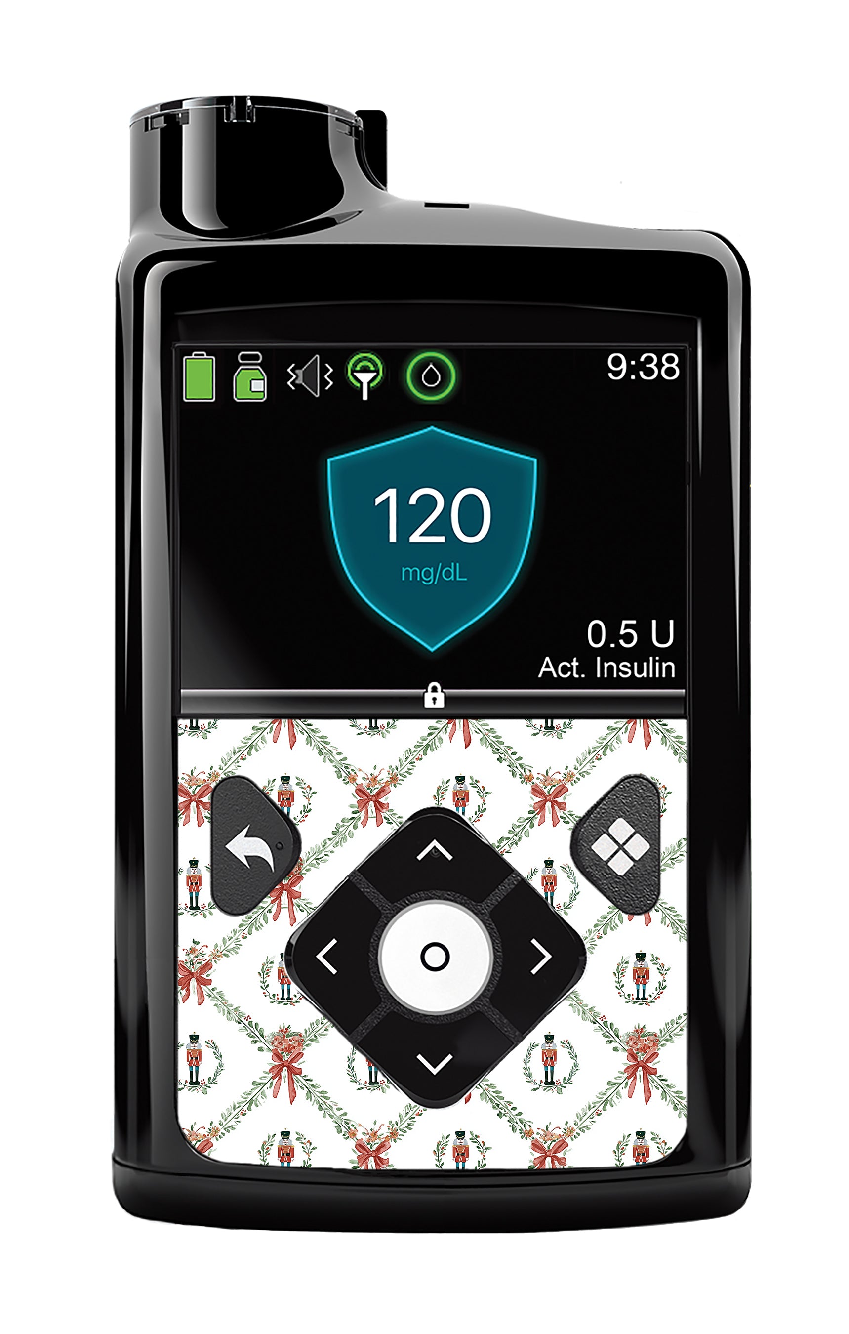 Nutcracker Noel Medtronic MiniMed 770G & 780G Sticker - Pump Peelz