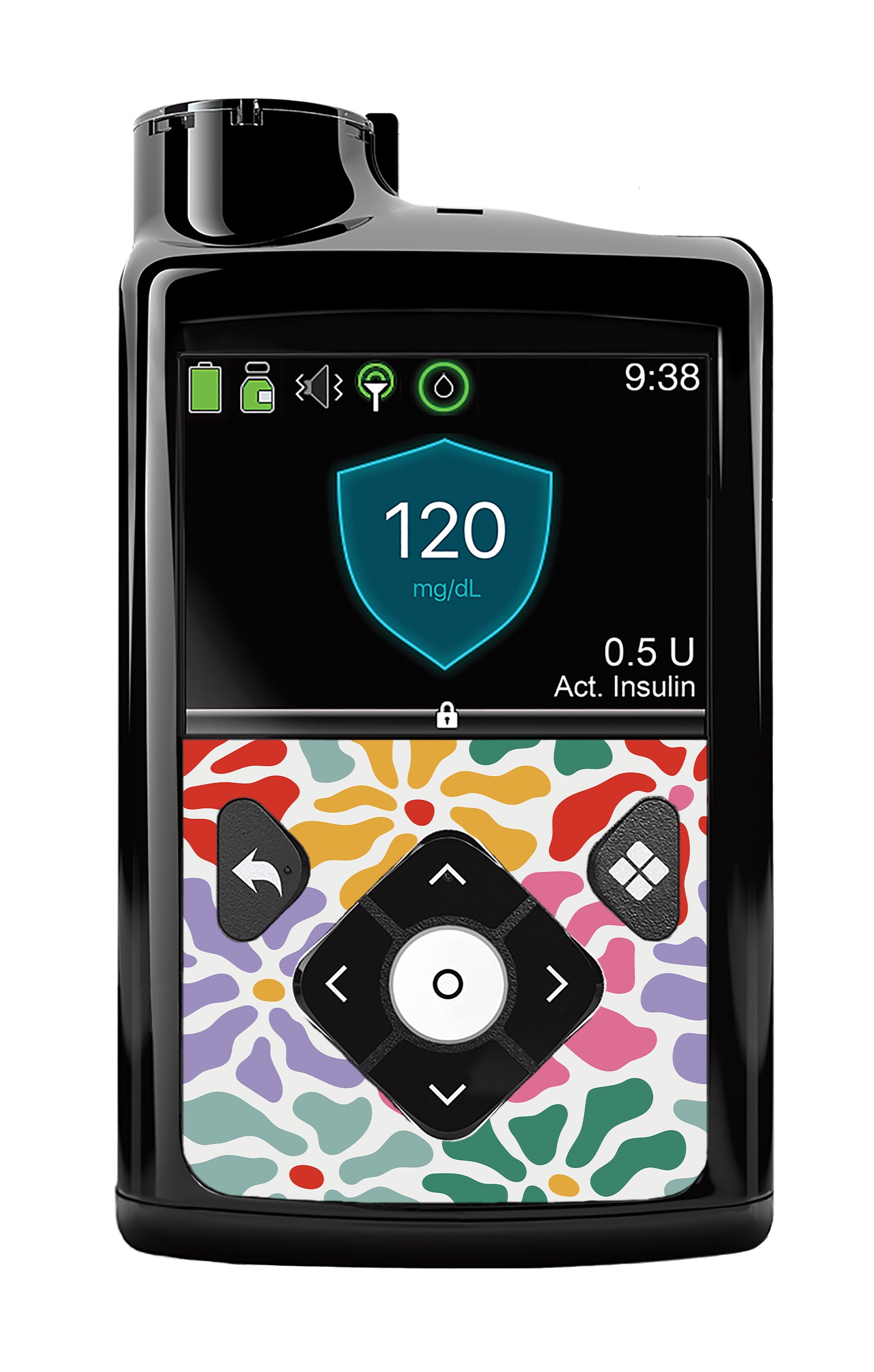 Bloom Burst Medtronic MiniMed 770G & 780G Sticker - Pump Peelz