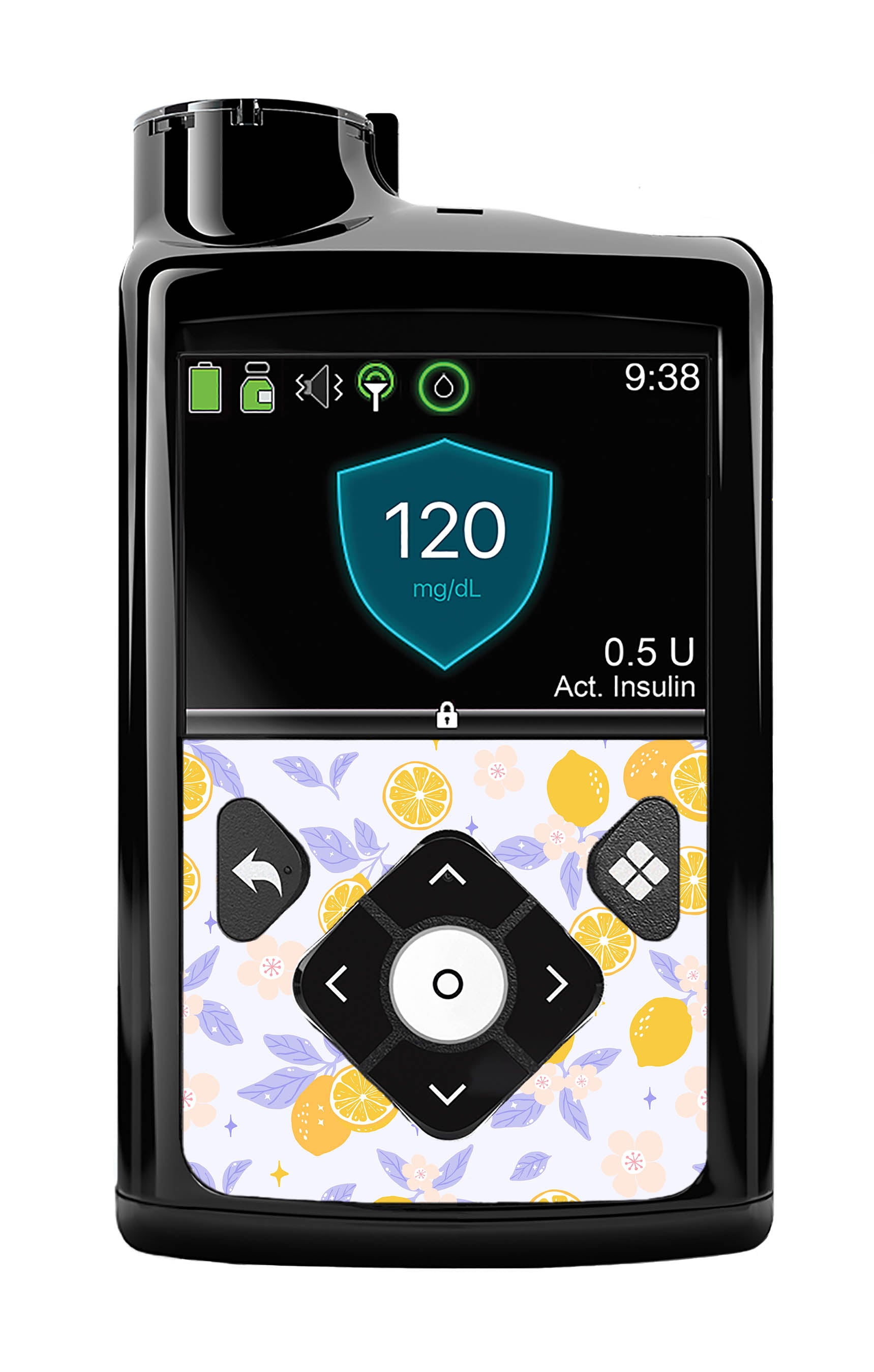 Lemon Lavender Medtronic MiniMed 770G & 780G Sticker - Pump Peelz