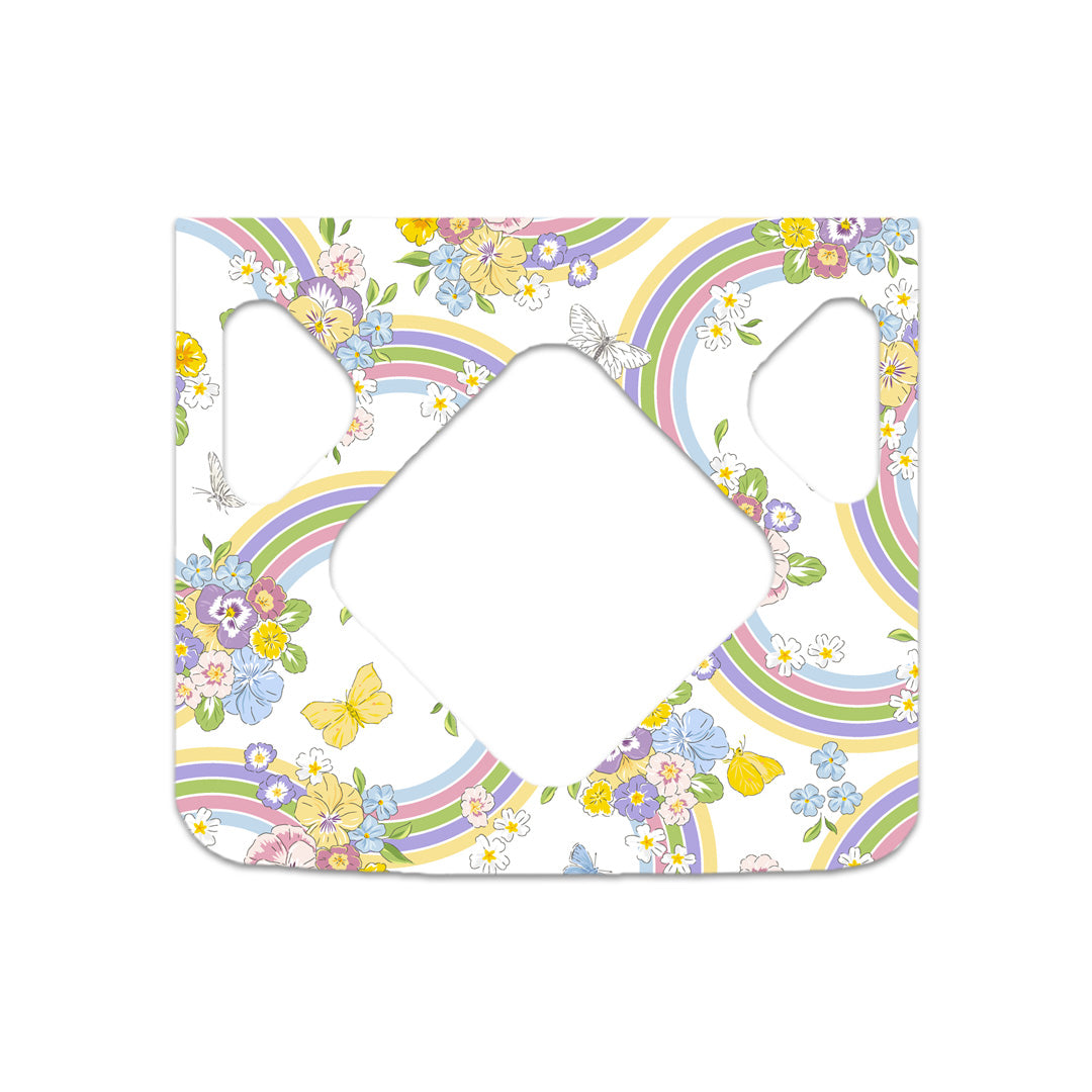 Rainbow Blooms Sticker for Medtronic MiniMed 770G & 780G