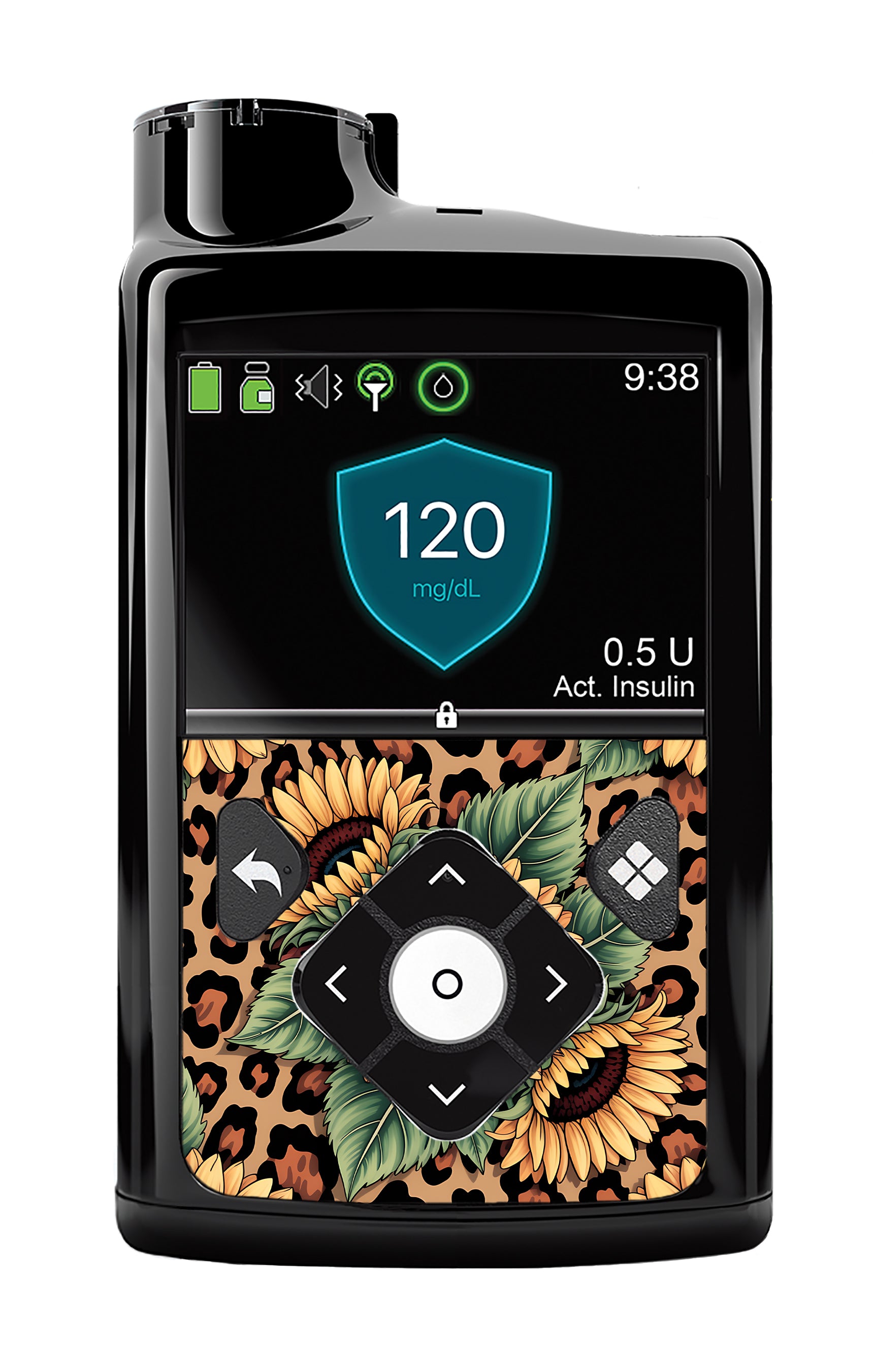 Wild Sunflower Medtronic MiniMed 770G & 780G Sticker - Pump Peelz