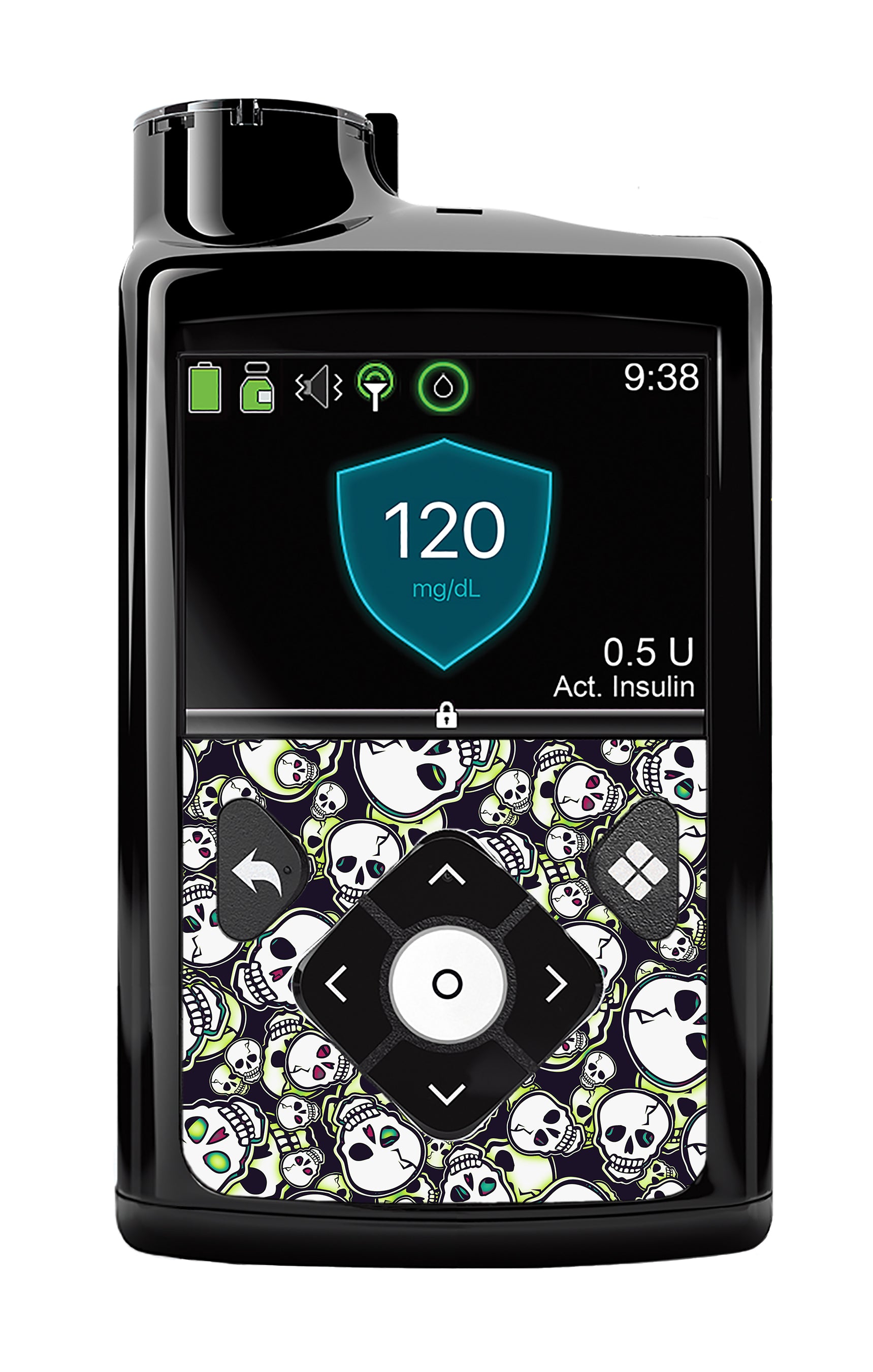 Bone Glow Medtronic MiniMed 770G & 780G Sticker - Pump Peelz