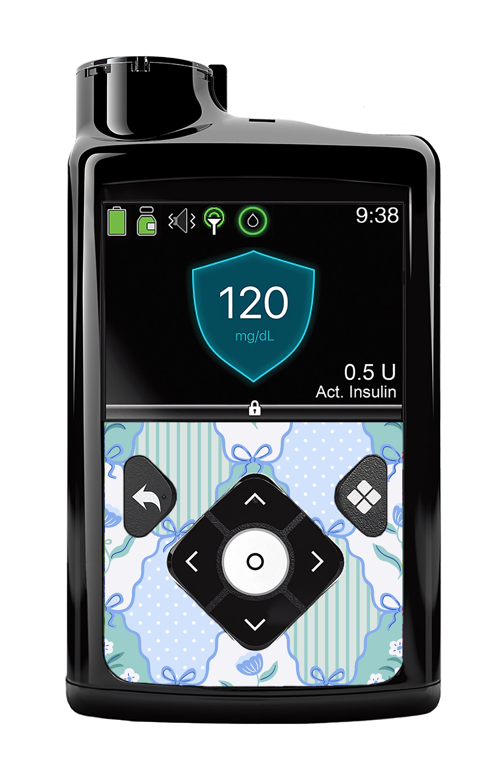 Cottage Bows Medtronic MiniMed 770G & 780G Sticker - Pump Peelz