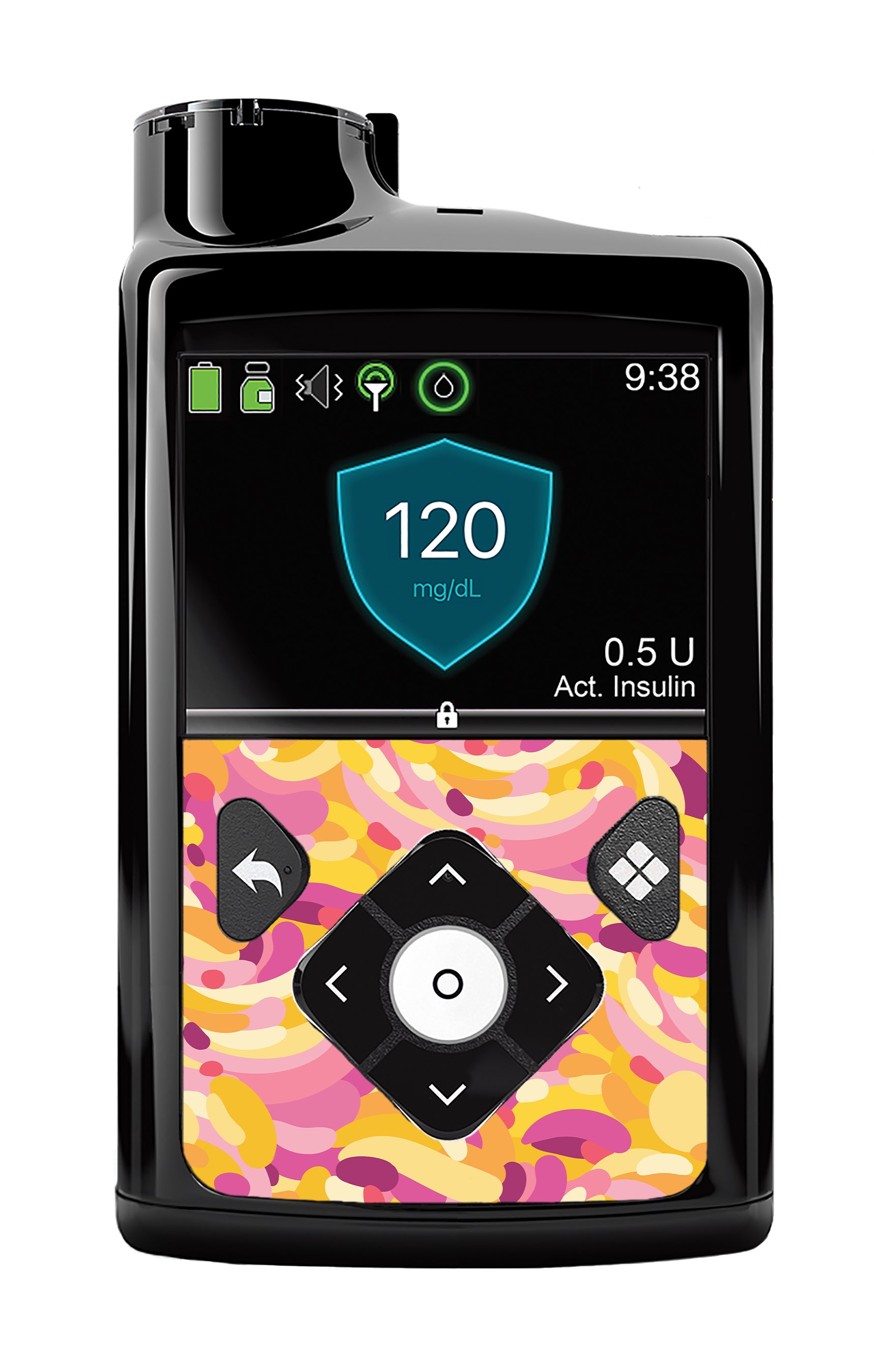 Jelly Swirl Medtronic MiniMed 770G & 780G Sticker - Pump Peelz