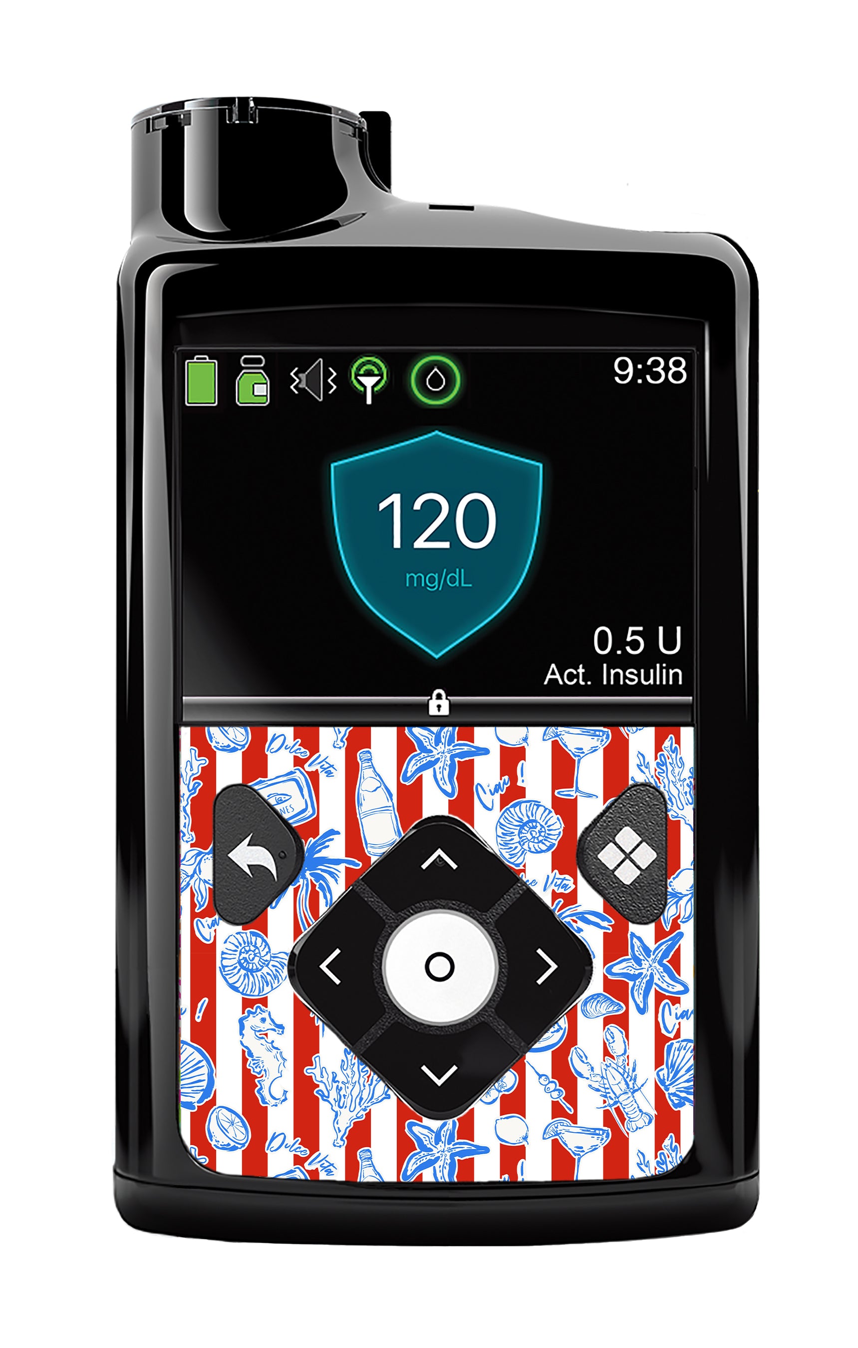 Spritz Parade Medtronic MiniMed 770G & 780G Sticker - Pump Peelz