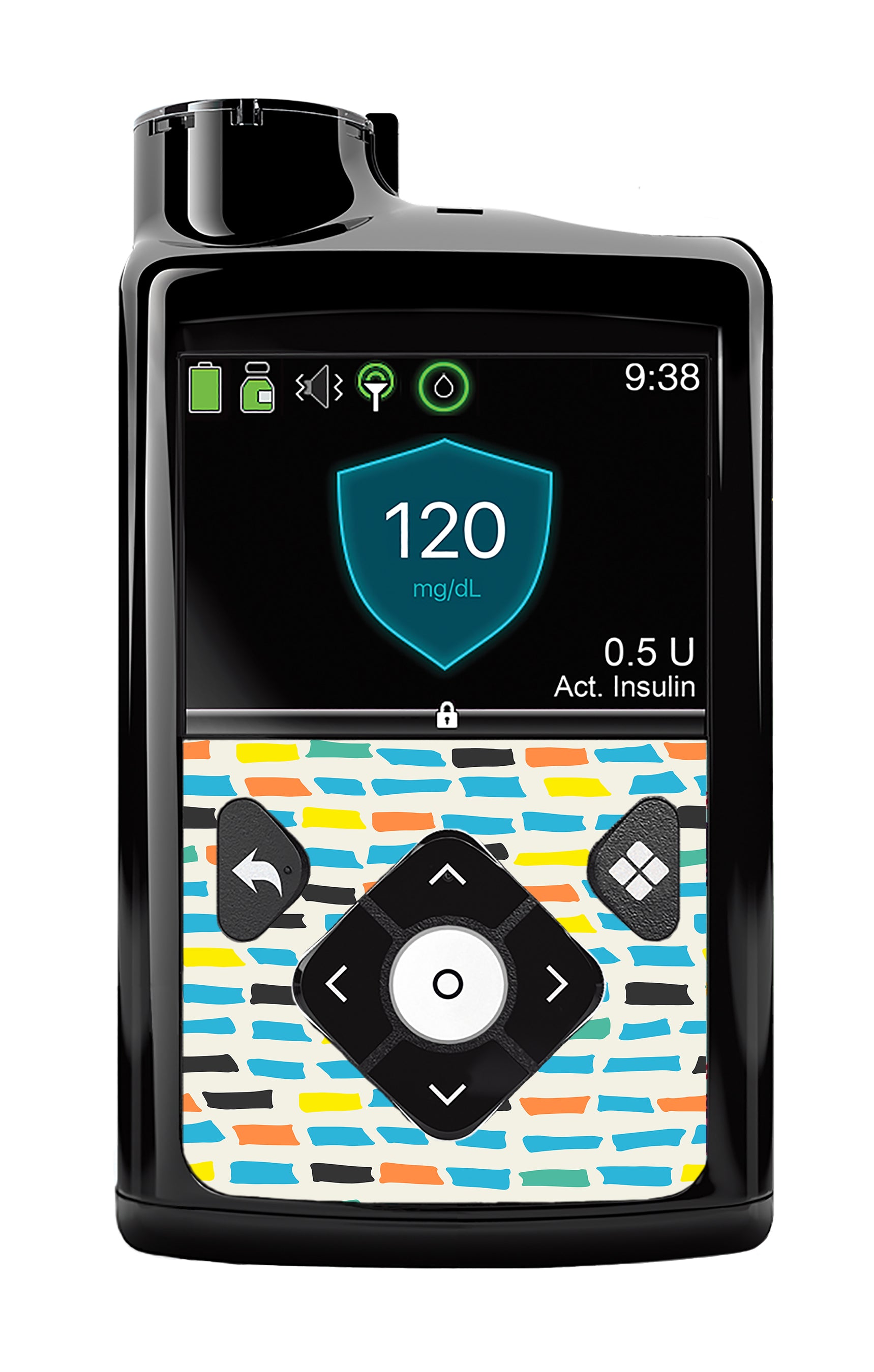 Colorful Sticks Medtronic MiniMed 770G & 780G Sticker - Pump Peelz