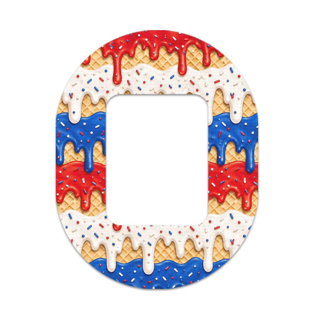 Patriotic Melt Tandem Mobi Patch Tape - Pump Peelz
