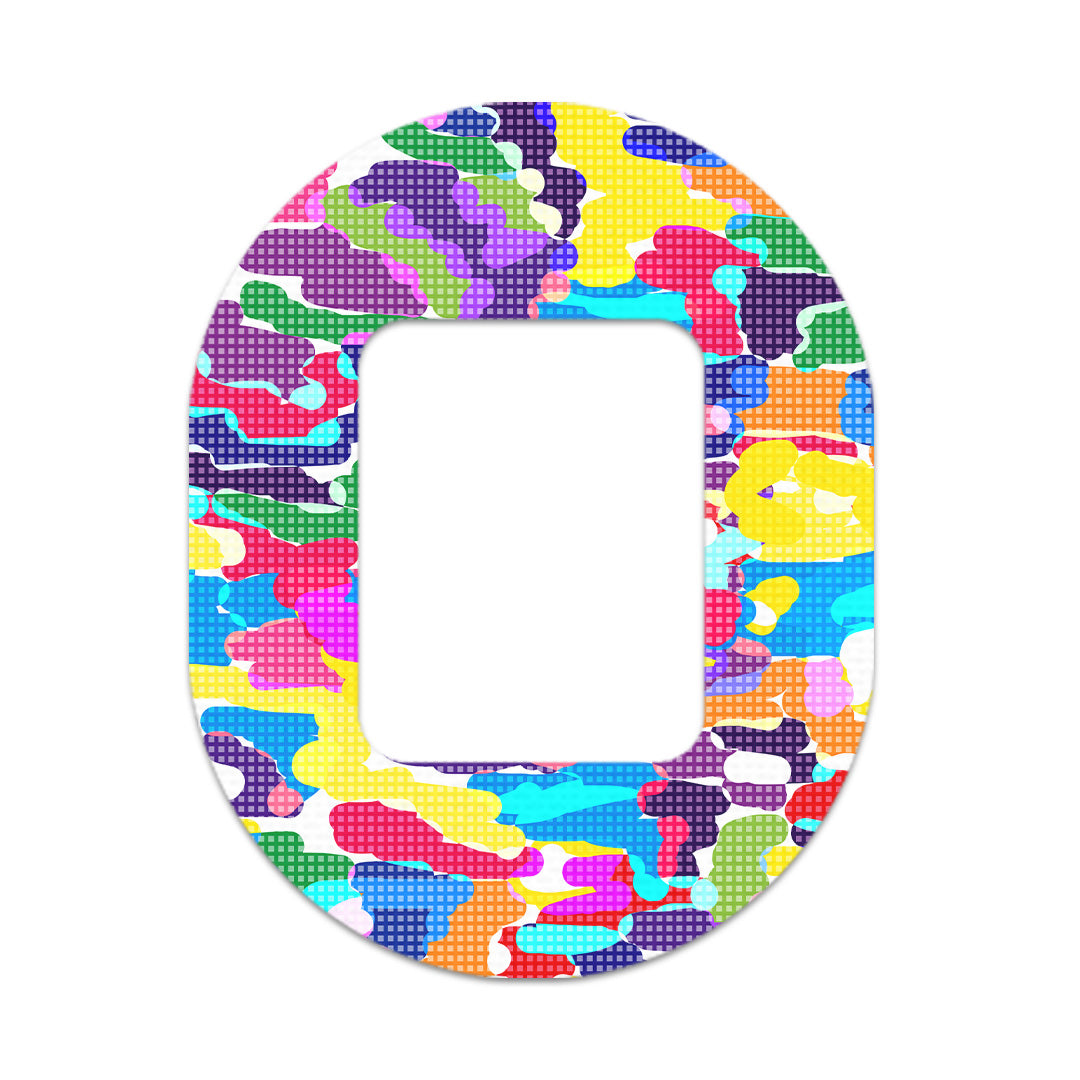 Pixel Splash Camo Tandem Mobi Patch Tape - Pump Peelz