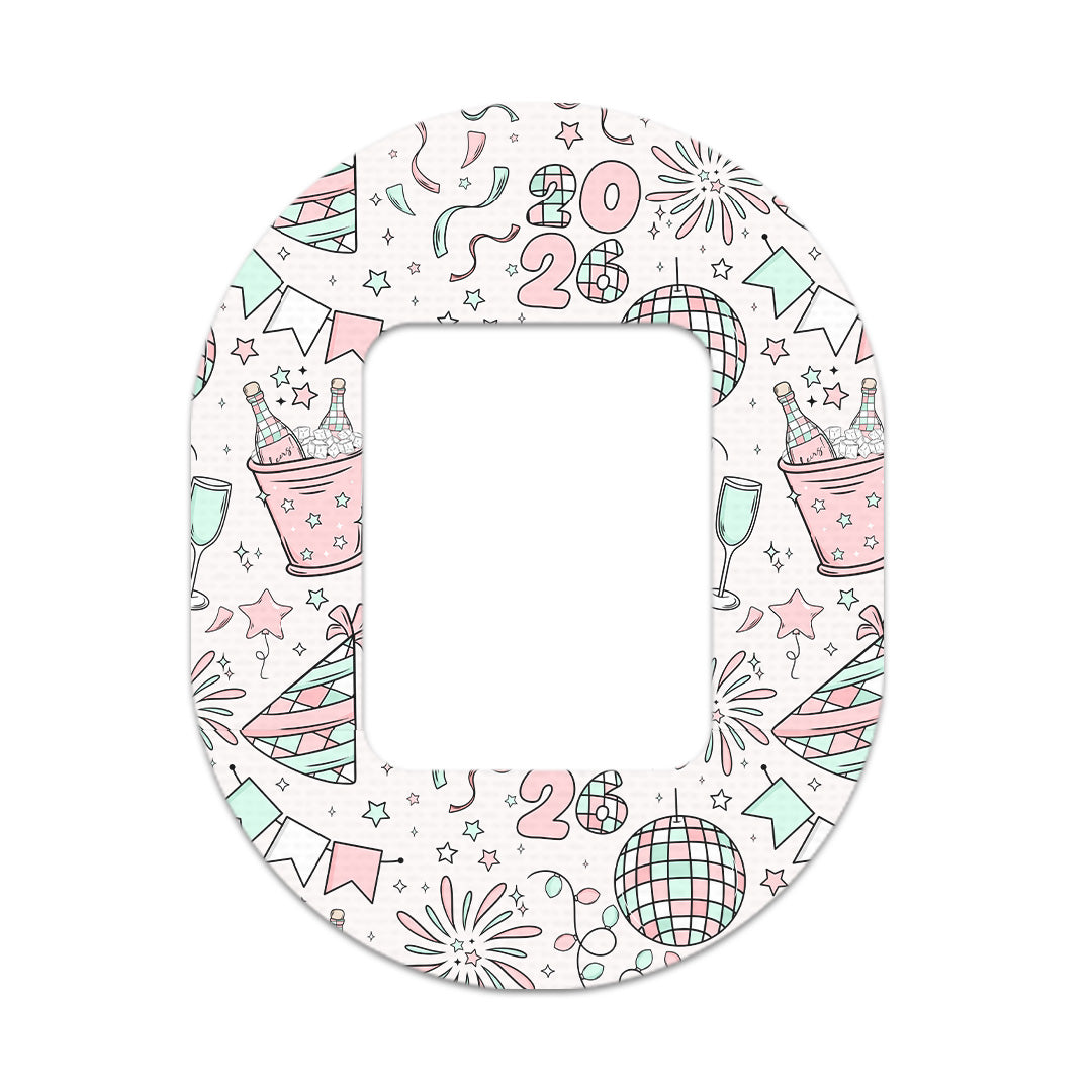 Cheers to '26 Tandem Mobi Patch Tape - Pump Peelz