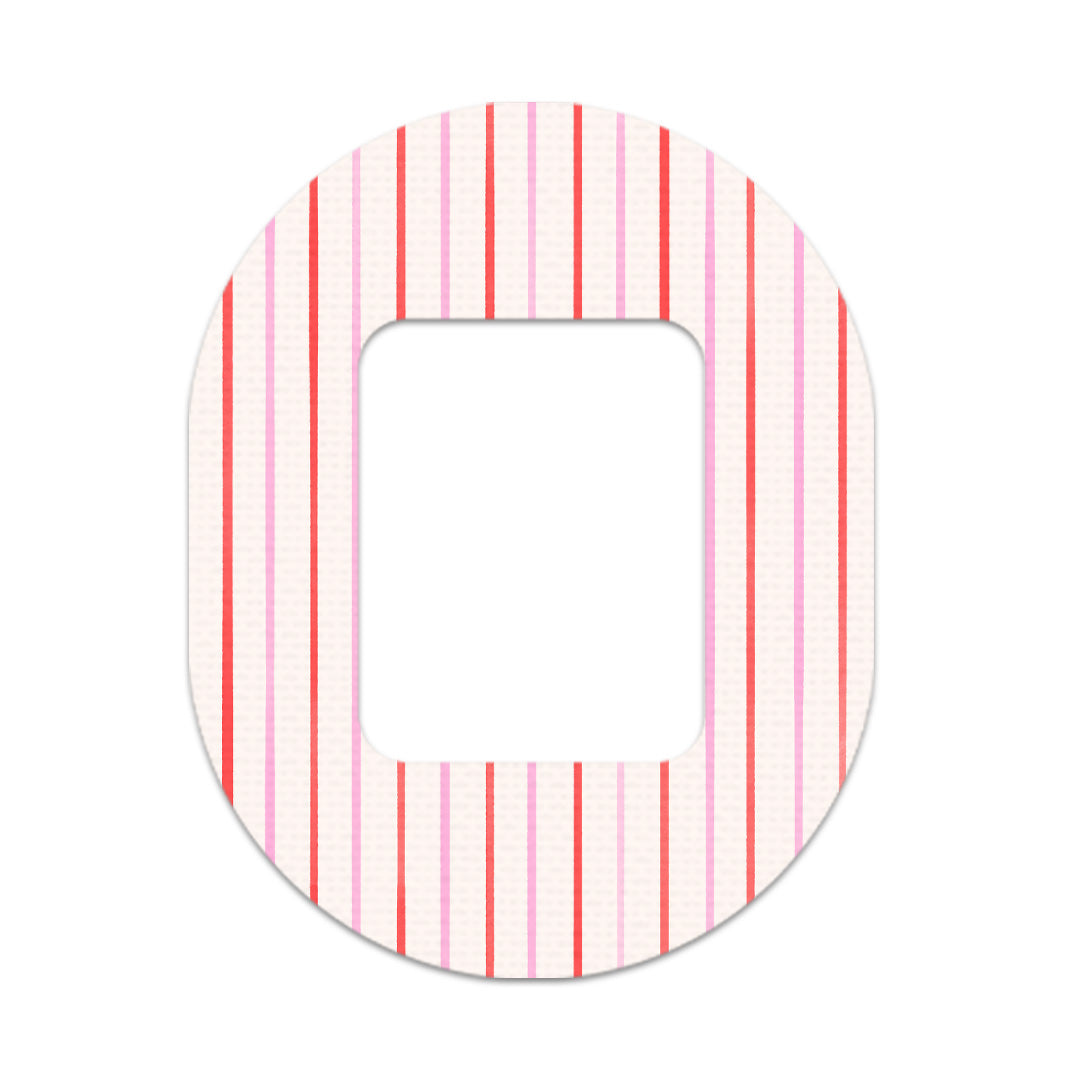 Peppermint Stripes Tandem Mobi Patch Tape - Pump Peelz