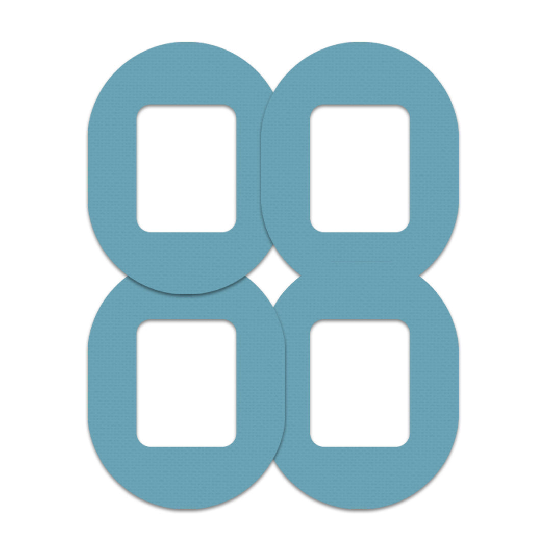 Solid Color Blue Tandem Mobi Patch Tape - Pump Peelz