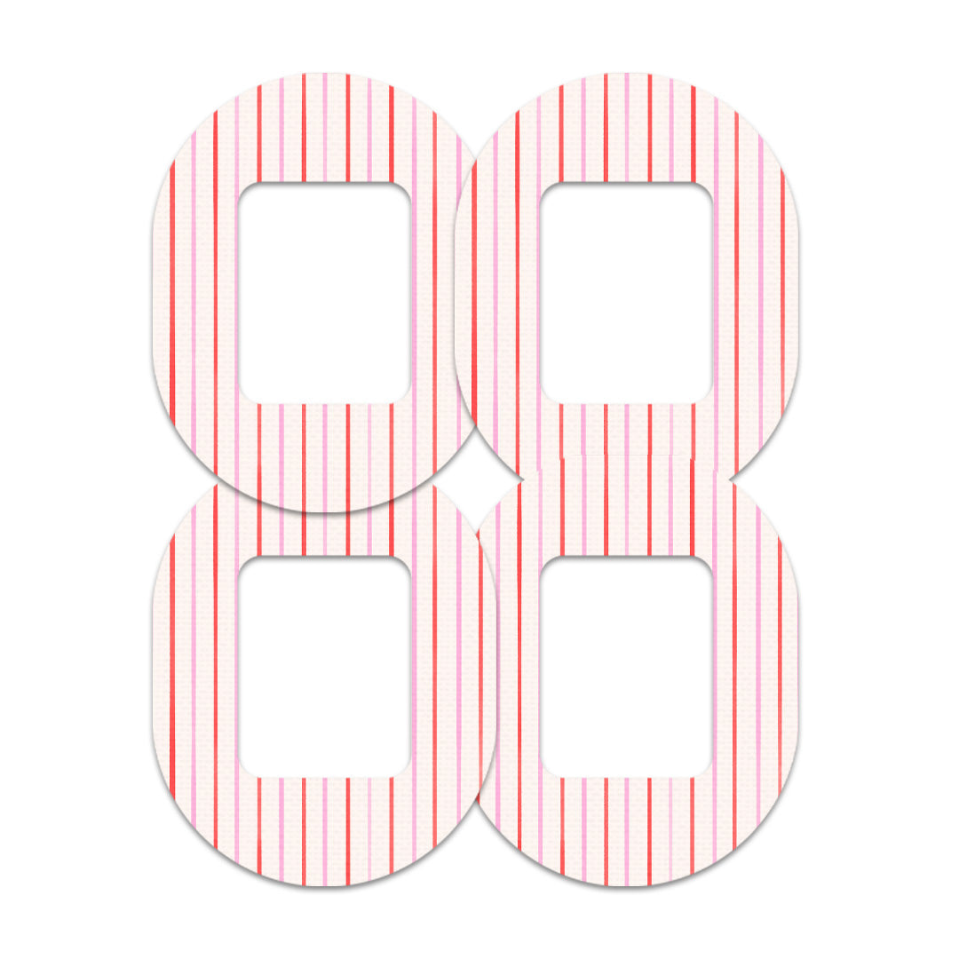 Peppermint Stripes Tandem Mobi Patch Tape - Pump Peelz