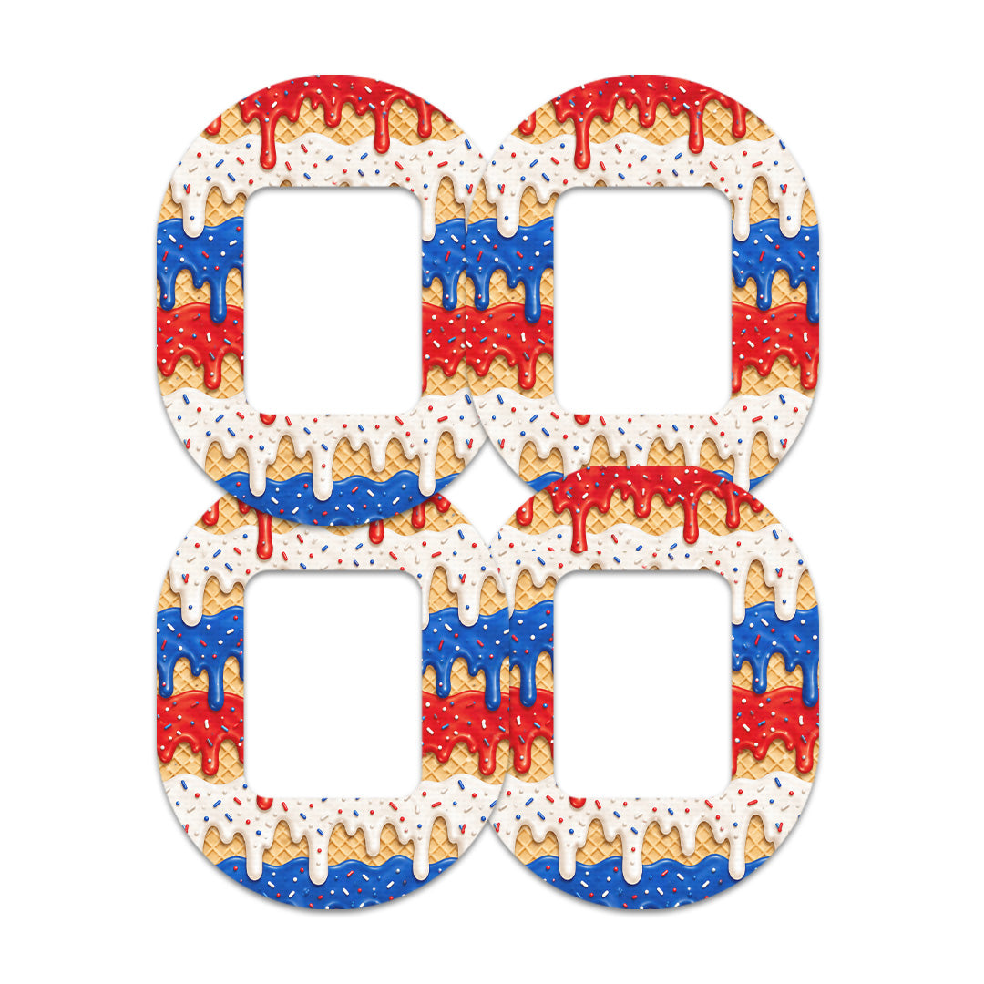 Patriotic Melt Tandem Mobi Patch Tape - Pump Peelz