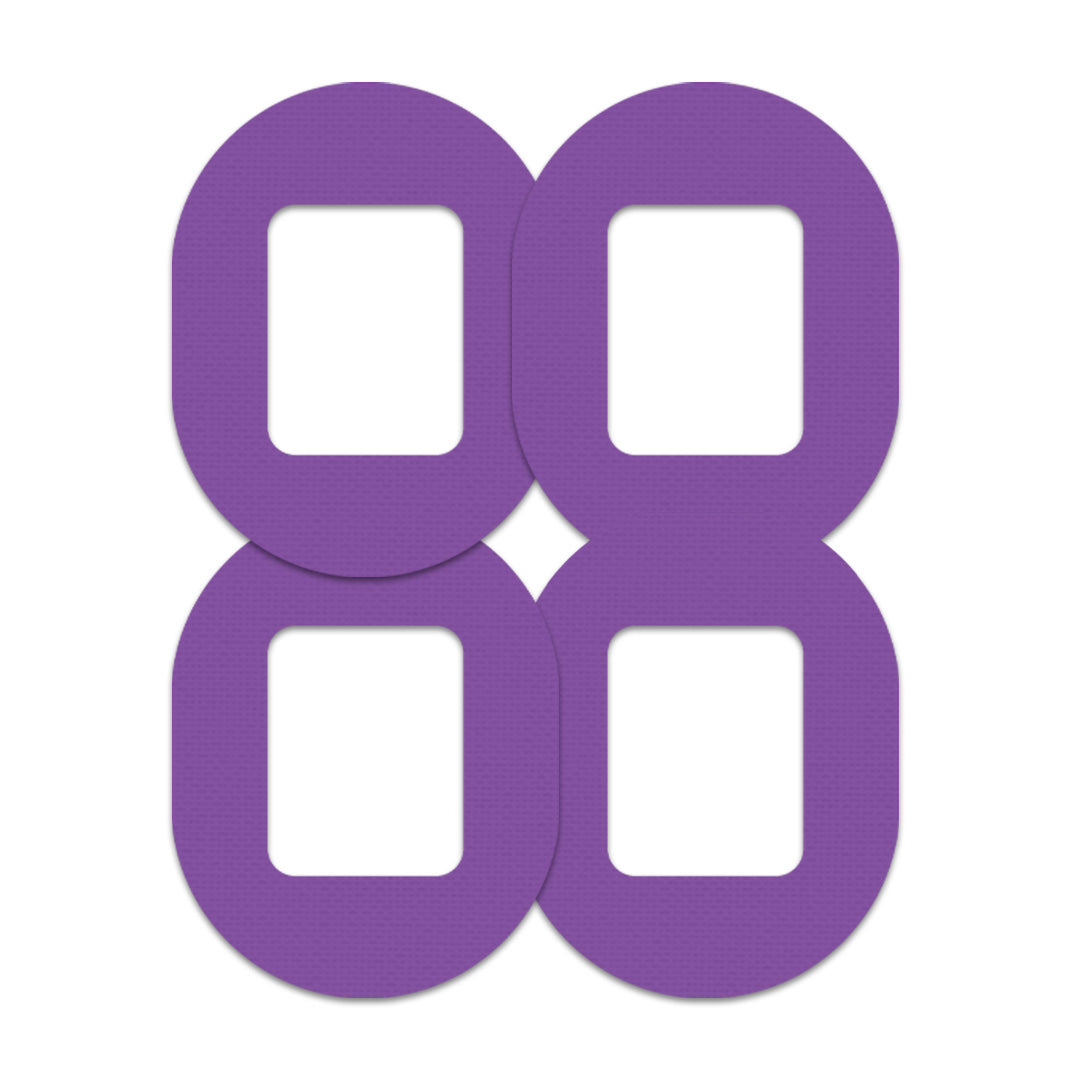 Solid Color Purple Tandem Mobi Patch Tape - Pump Peelz