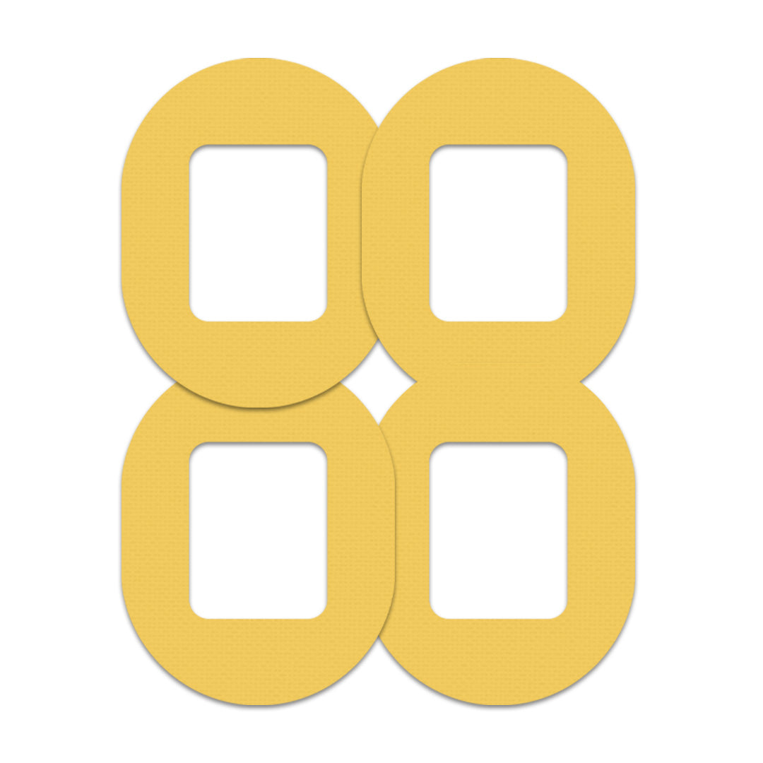 Solid Color Yellow Tandem Mobi Patch Tape - Pump Peelz