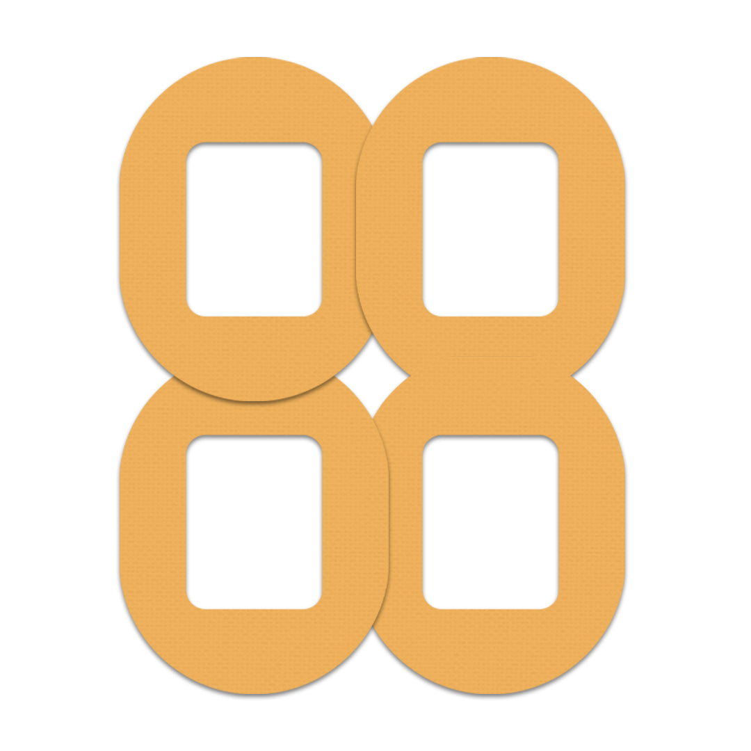 Solid Color Mustard Tandem Mobi Patch Tape - Pump Peelz