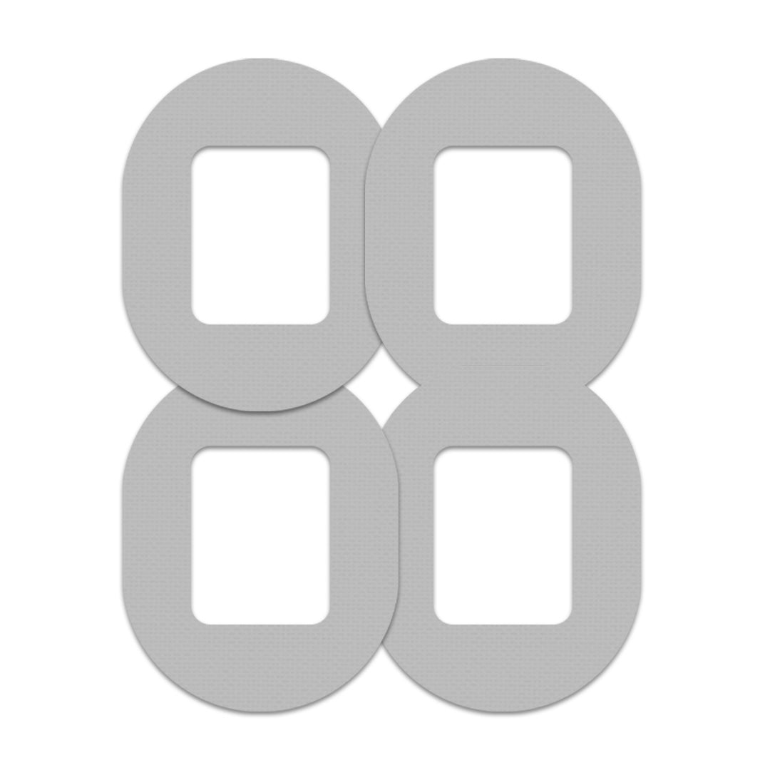 Solid Color Grey Tandem Mobi Patch Tape - Pump Peelz