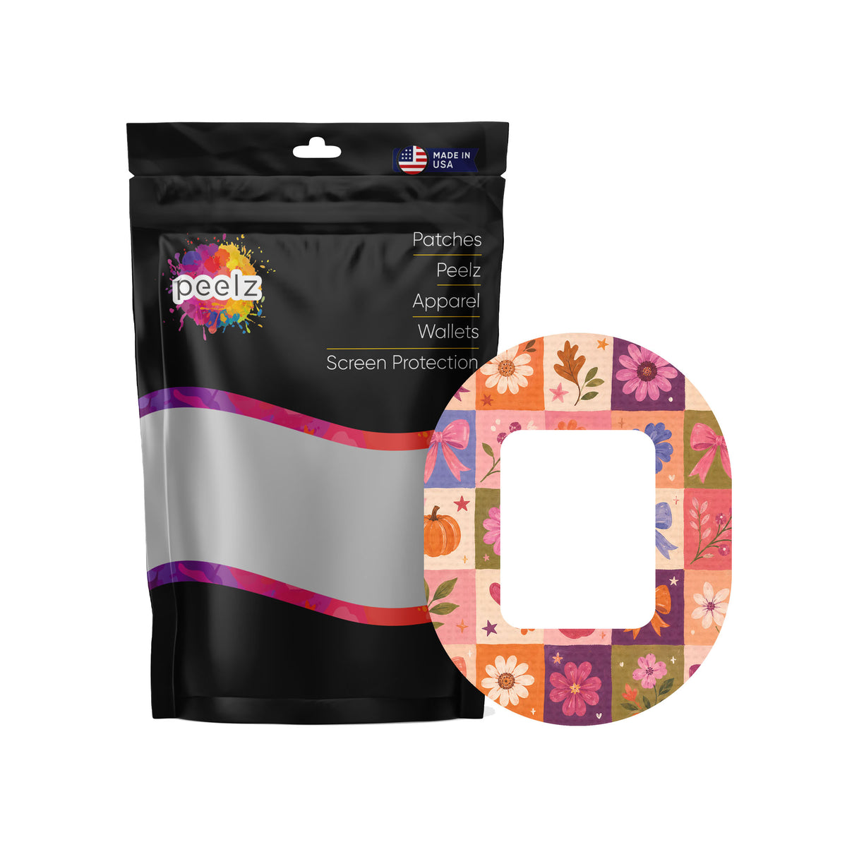 Autumn Crush Tandem Mobi Patch Tape - Pump Peelz