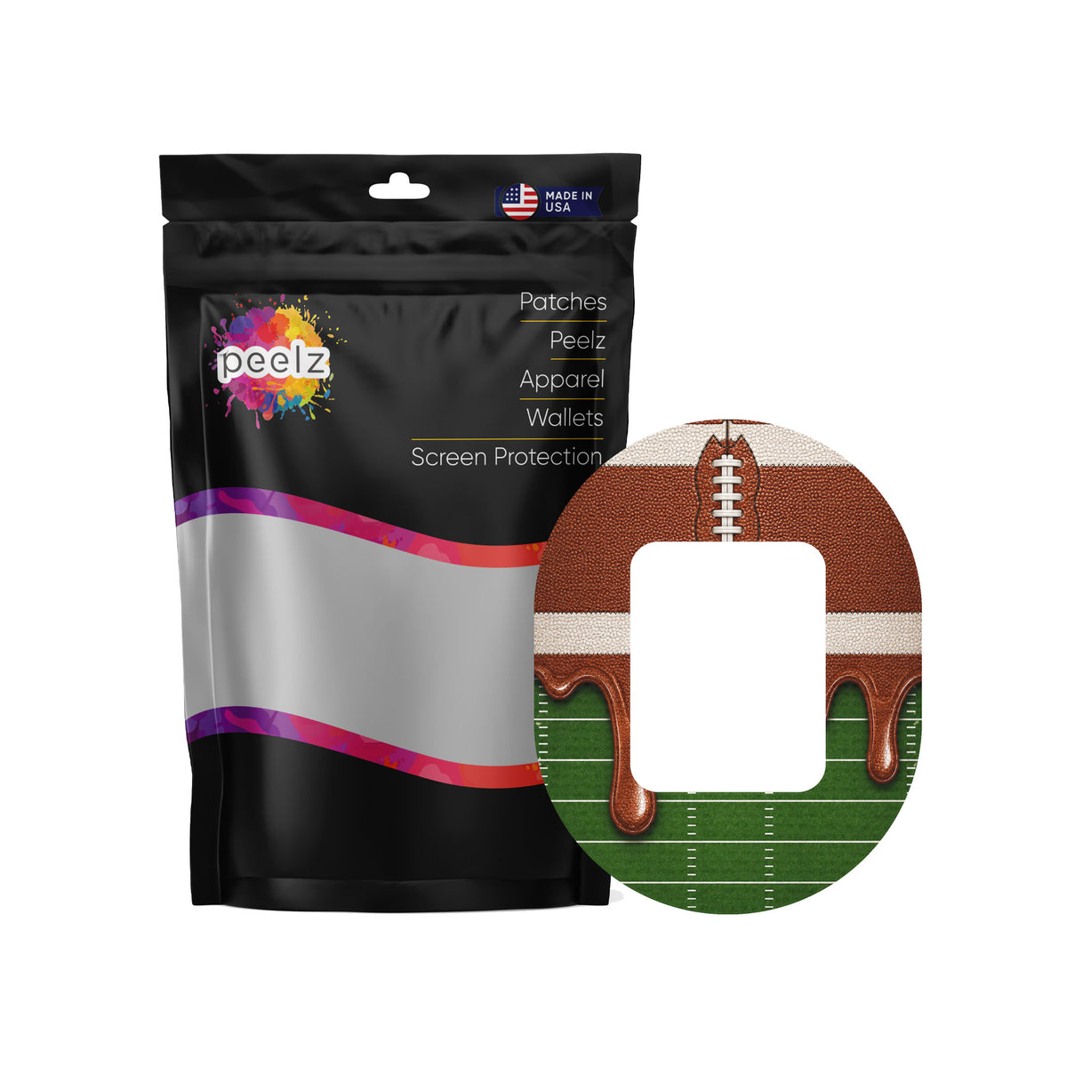 End Zone Melt Tandem Mobi Patch Tape - Pump Peelz