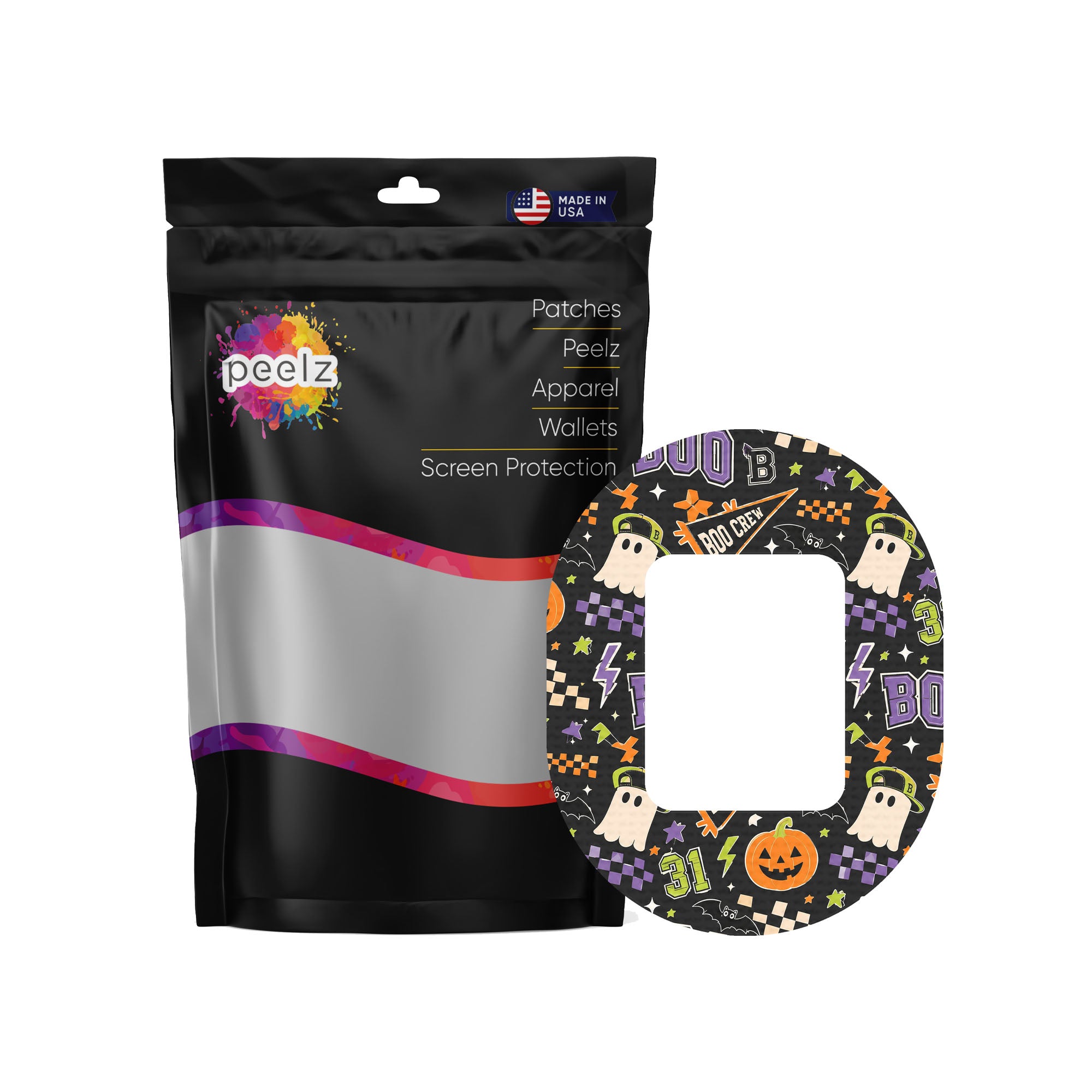 Boo Crew Varsity Tandem Mobi Patch Tape - Pump Peelz
