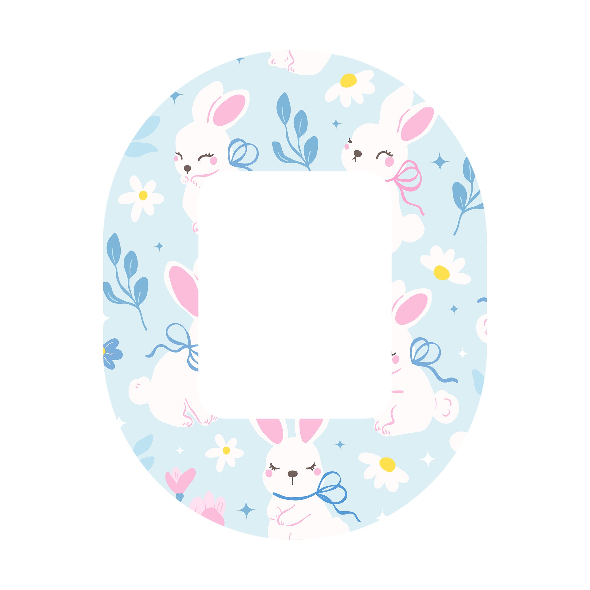 Sweet Bunnies Tandem Mobi Decorative Patch Tape - Pump Peelz