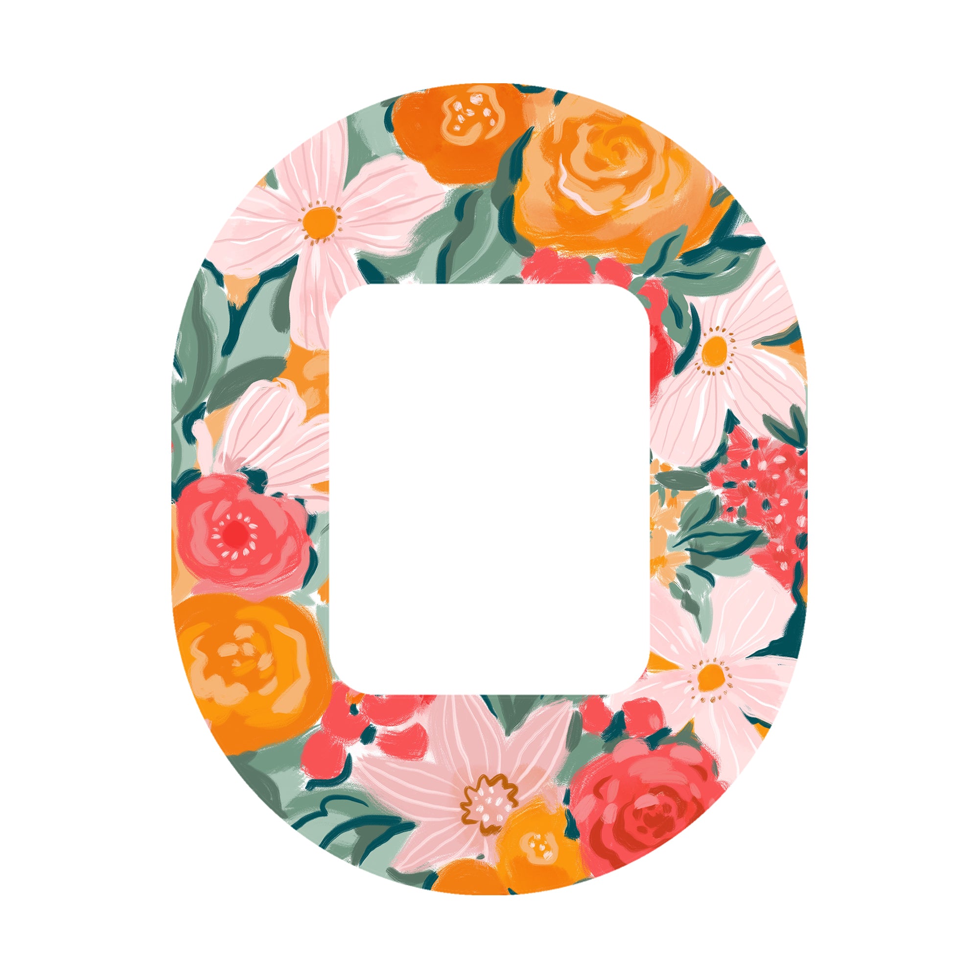 Blush Blossom Tandem Mobi Decorative Patch Tape - Pump Peelz